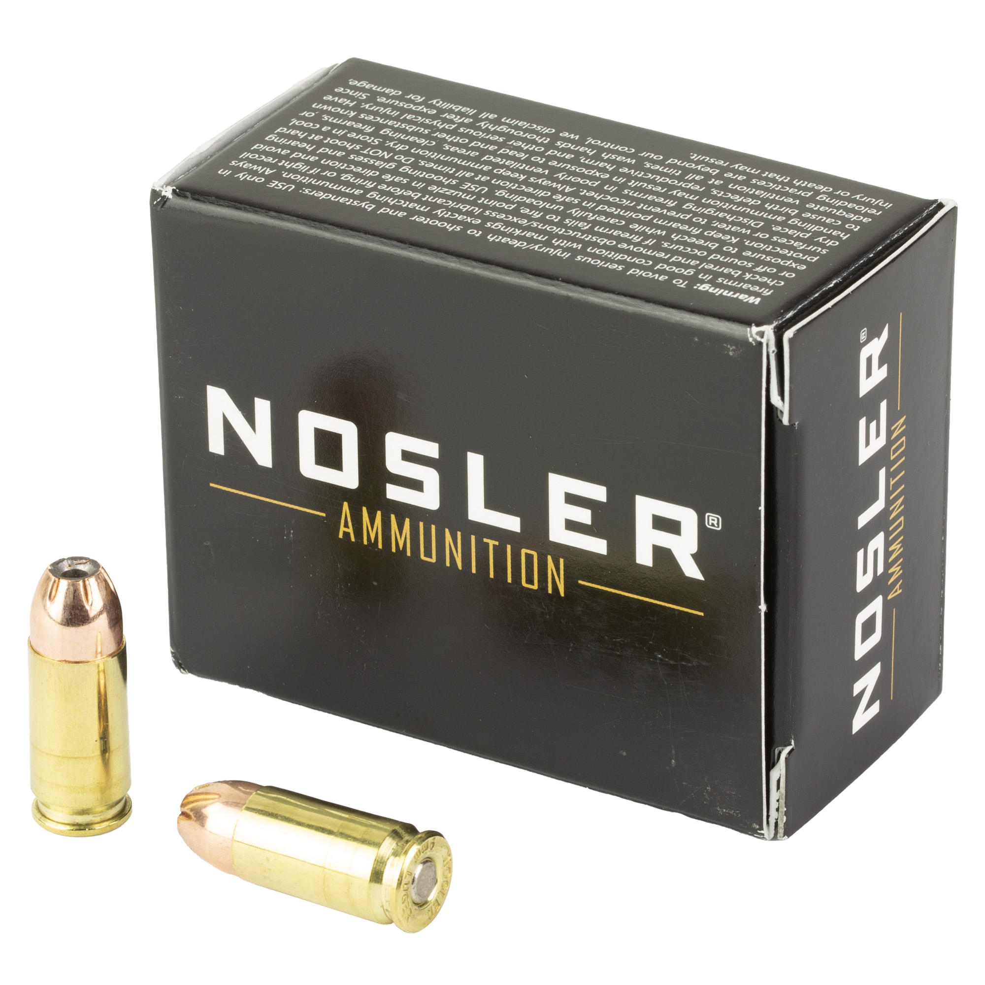 Nosler Assured Stopping Power 9MM 147GR Jhp 20 Rd.