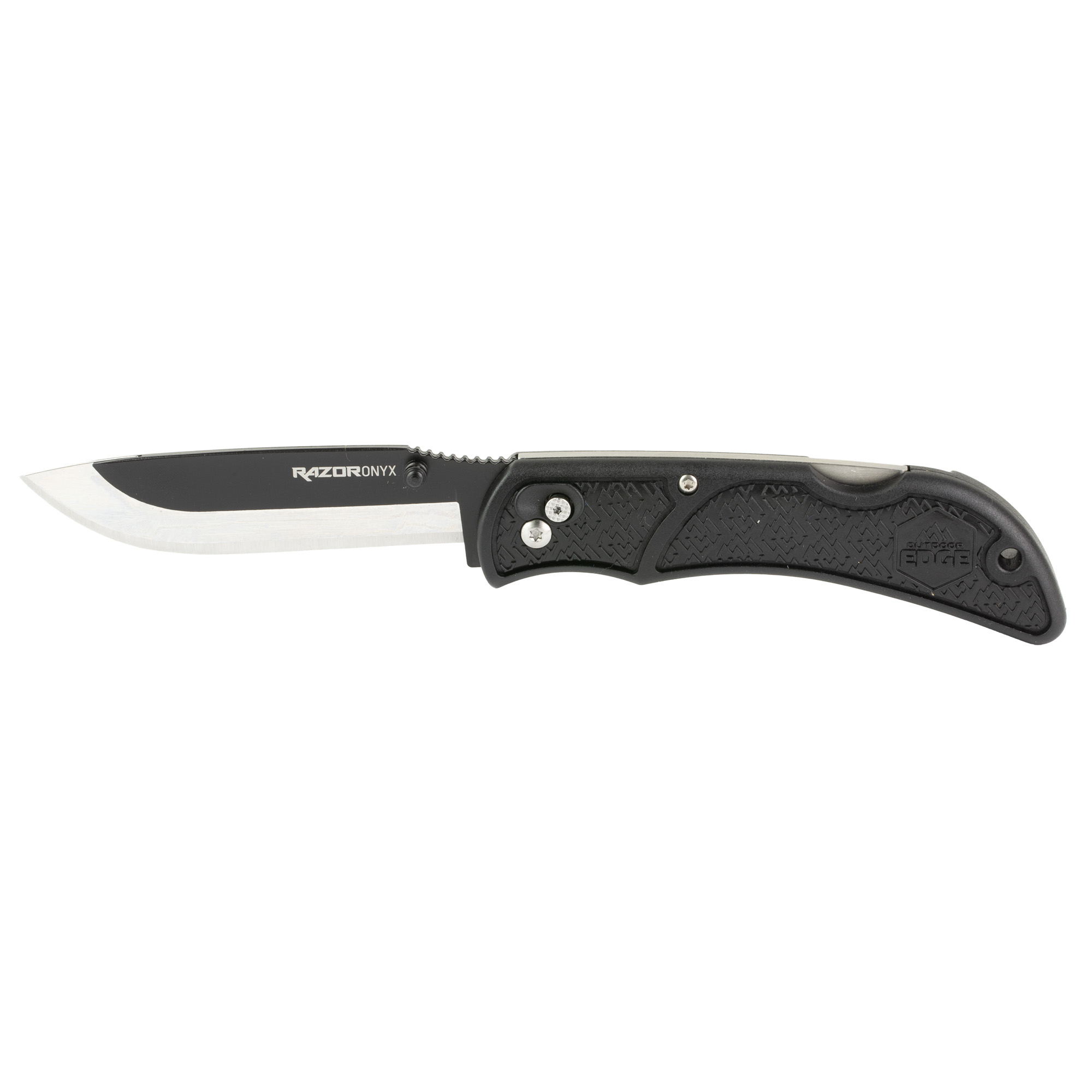 Outdoor Edge Razor Onyx Folding Knife Black 3.5