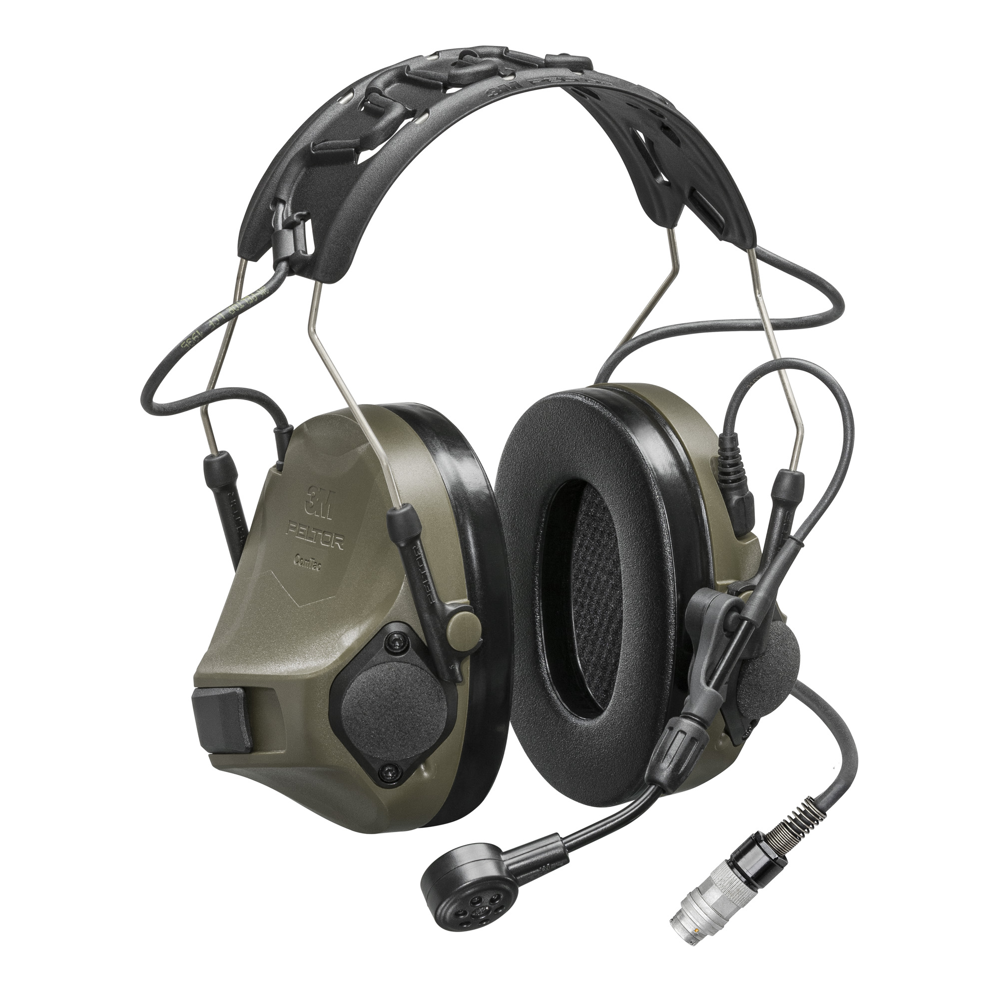 3M Peltor Comtac Viii Electronic Earmuff Olive Drab Green