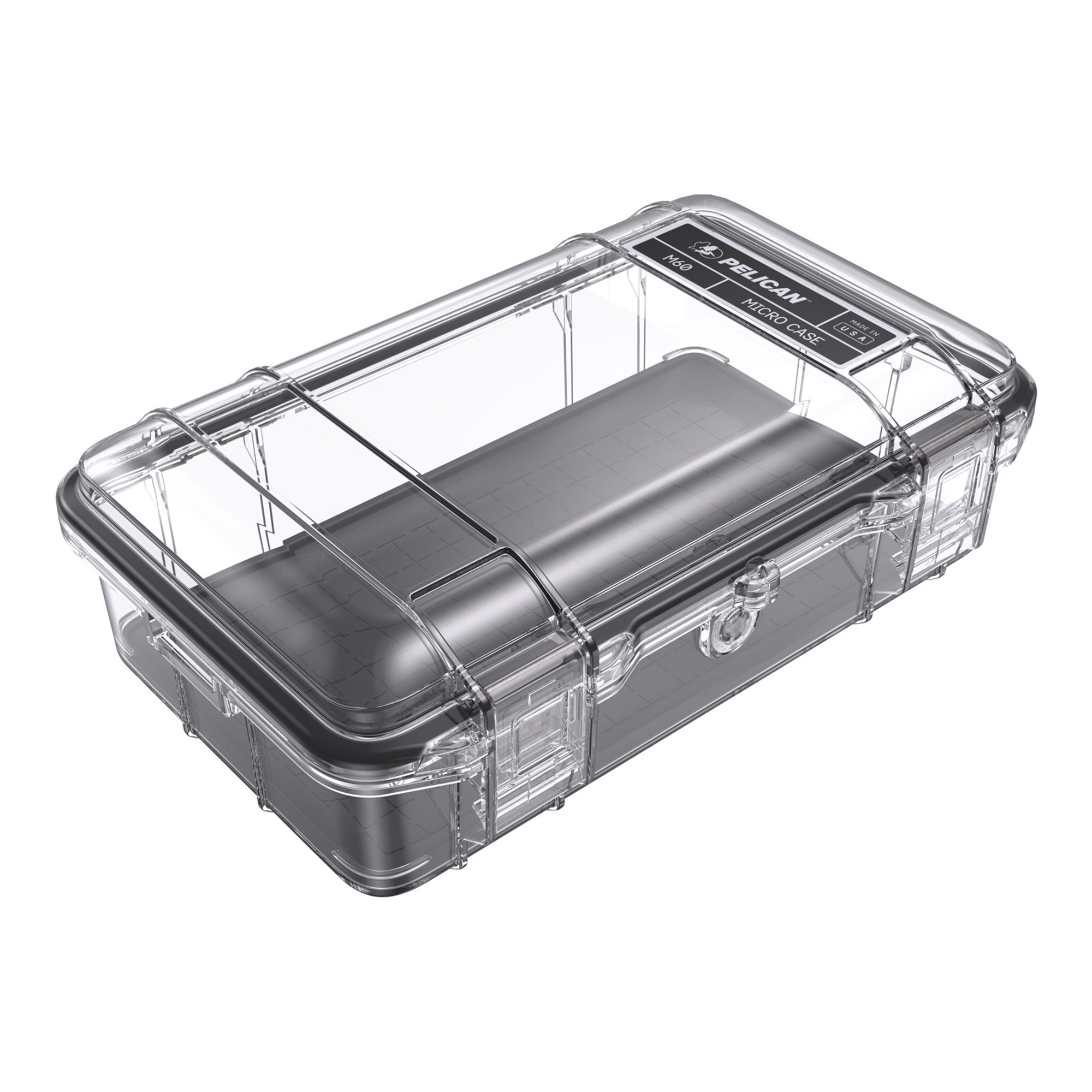 Pelican M60 Micro Case Black/clear