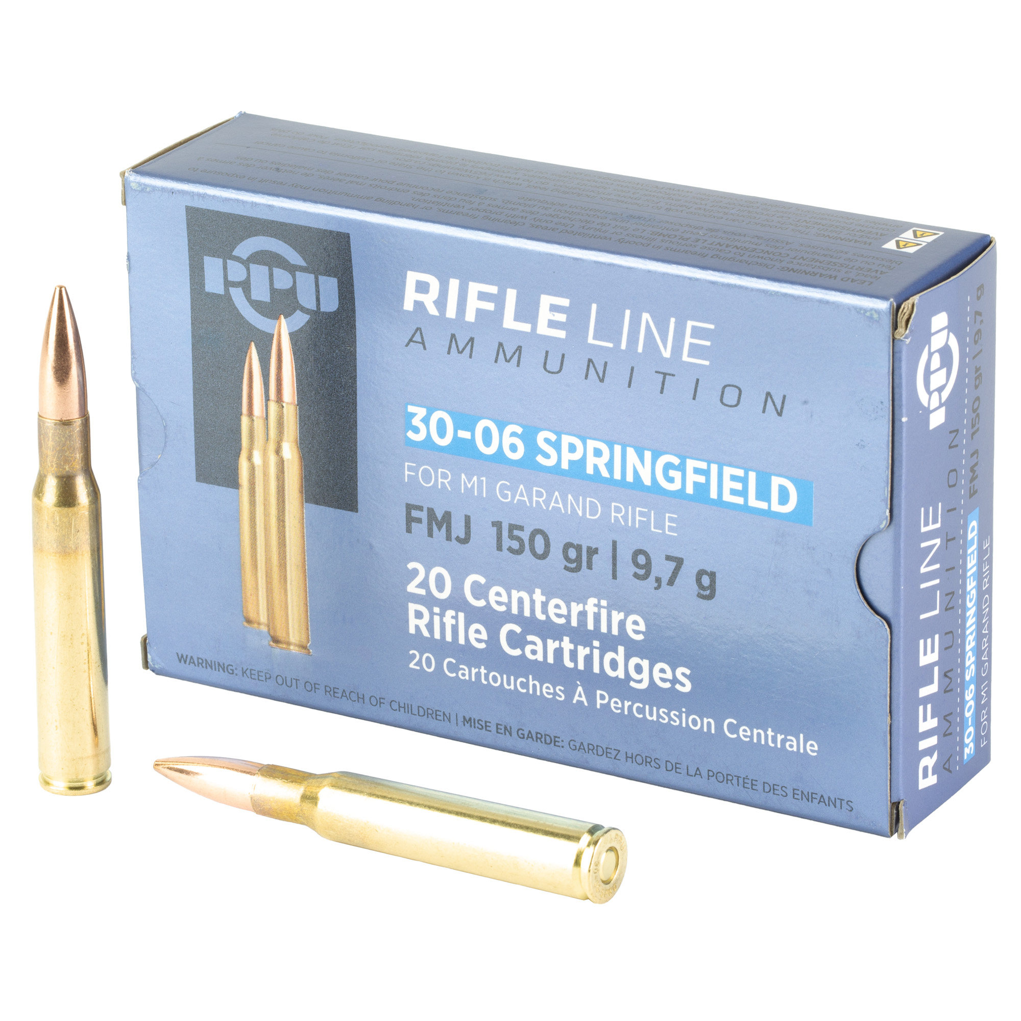 Prvi Partizan 30-06 Springfield 150GR Fmj 20 Rounds