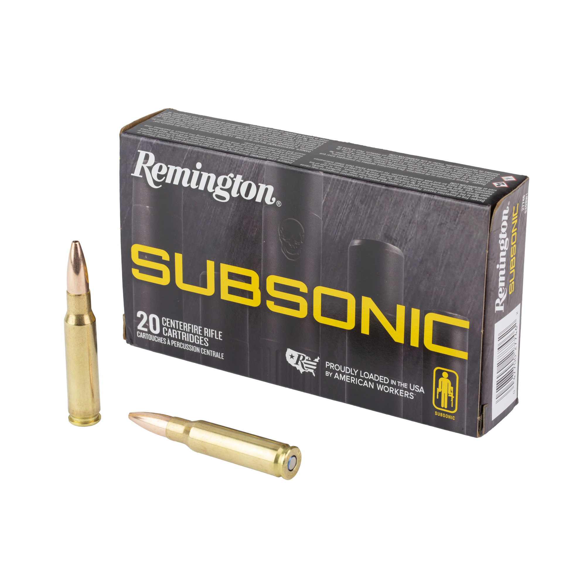308 Win Subsonic 205 Gr Bonded Hollow Point 20 Rounds