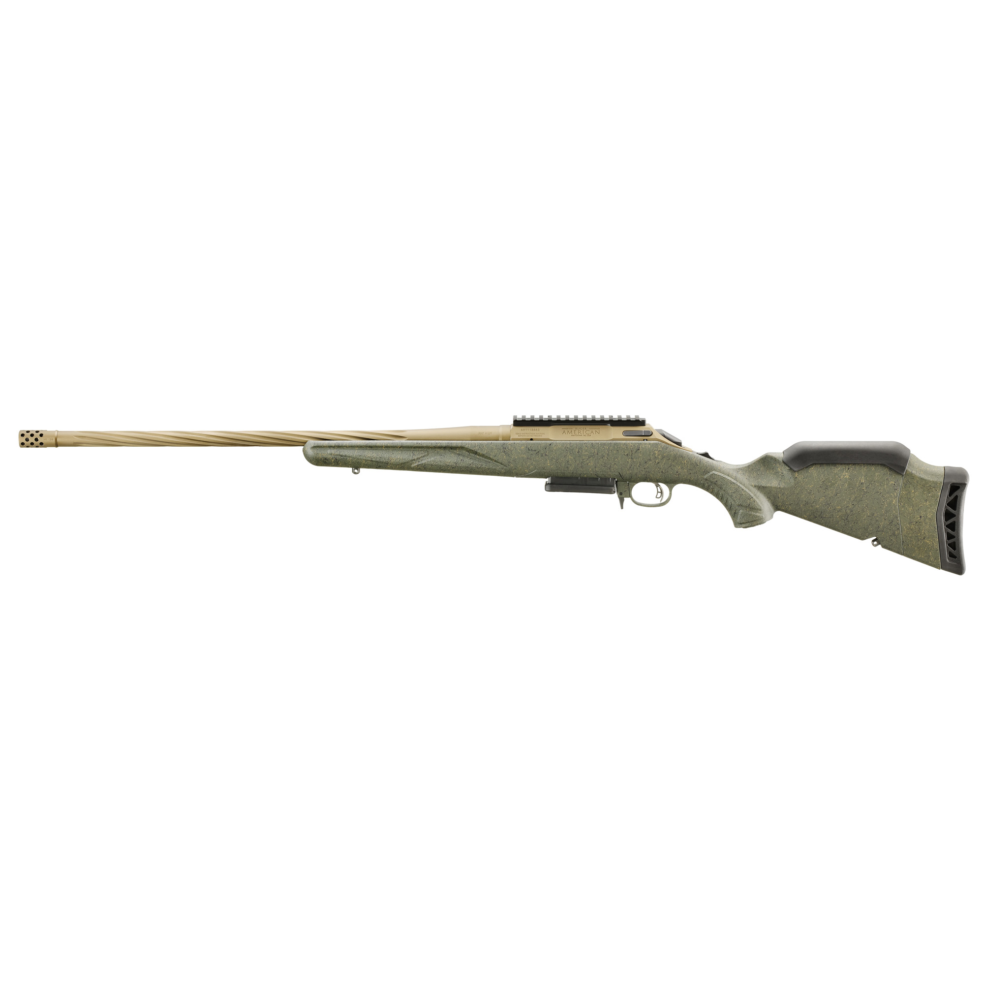 Ruger American Predator 22 Arc 10+1 Burnt Bronze Cerakote