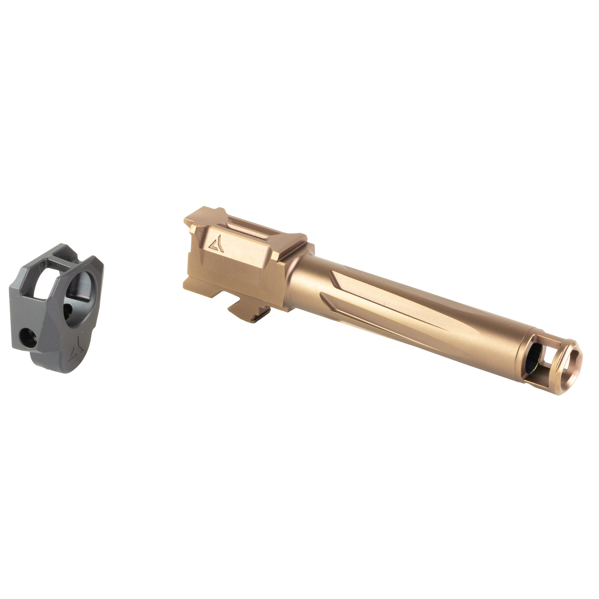 Radian Afterburner & Ramjet 9MM Barrel for Glock 19 GEN3 Bronze - Image 2