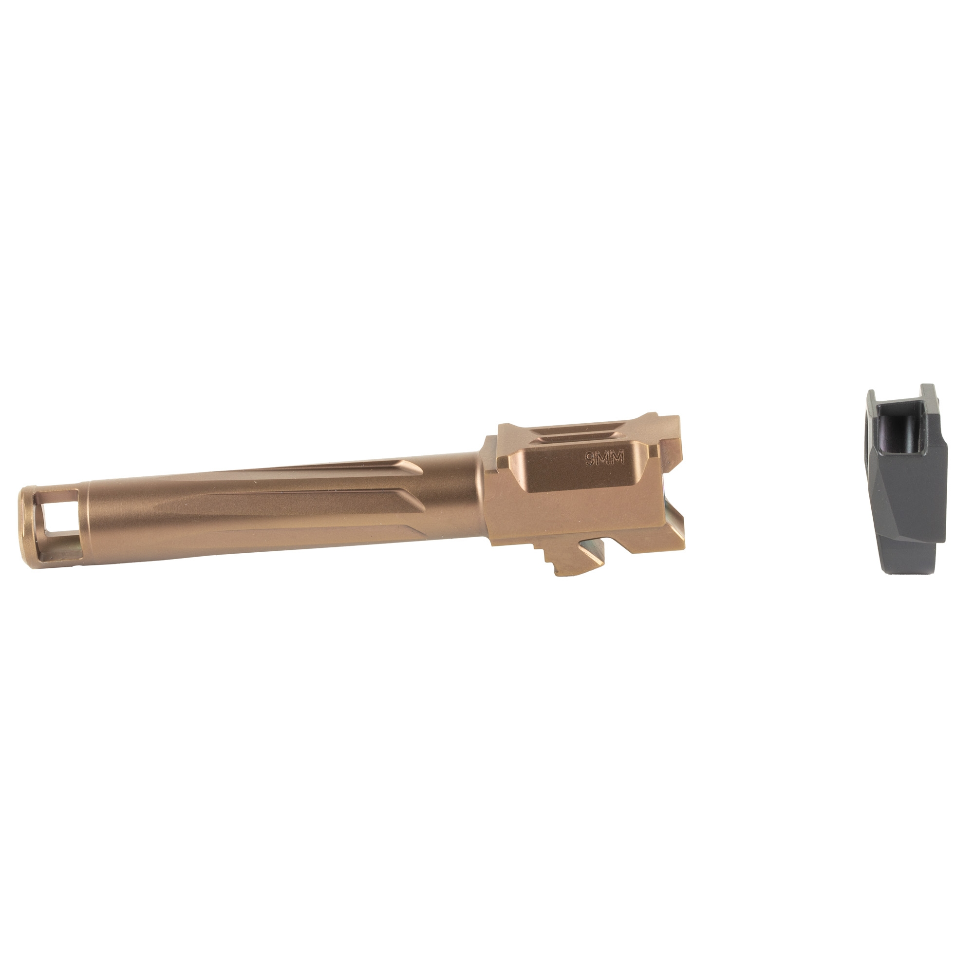 Radian Afterburner & Ramjet 9MM Barrel for Glock 19 GEN3 Bronze - Image 3