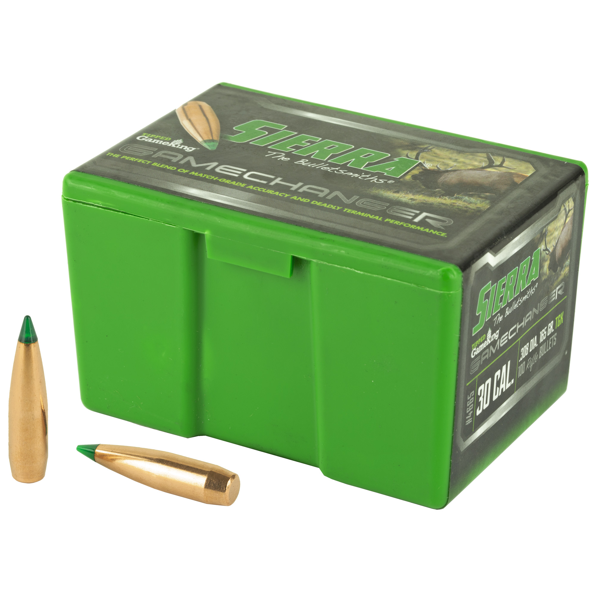 Sierra Tipped Gameking .308 165 Gr 100 Count Bullets