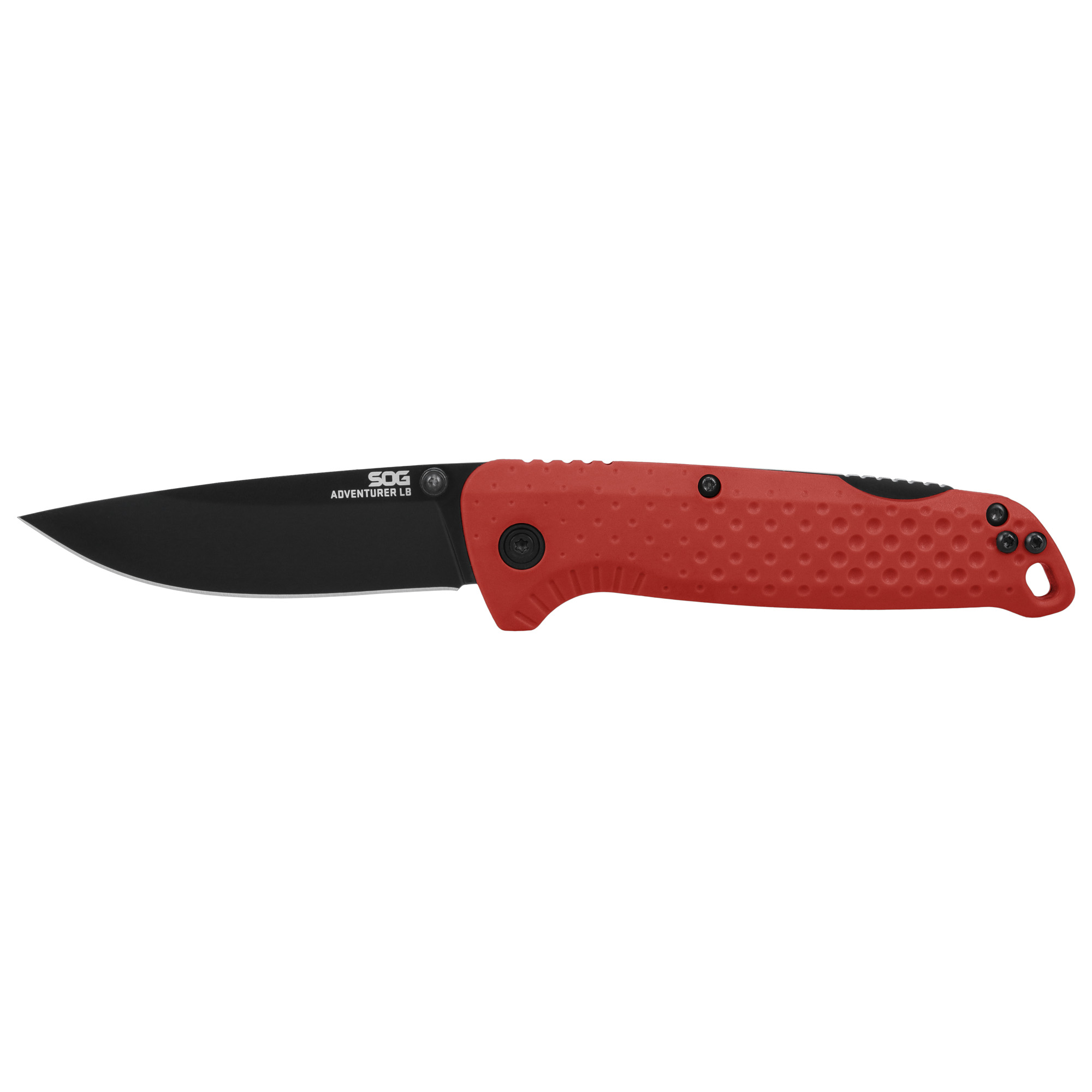 Sog Adventurer Folding Knife 3.5 Black Satin