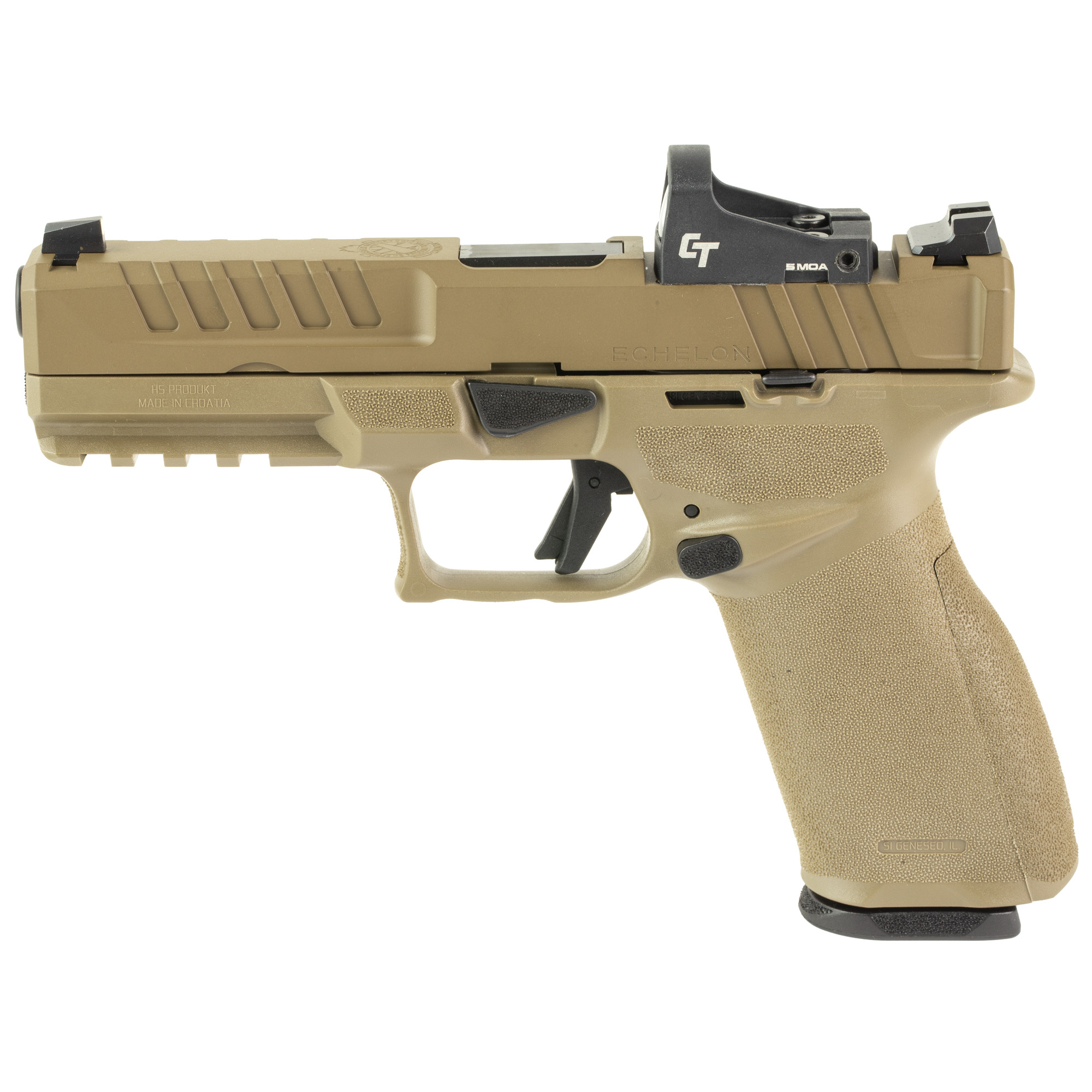 Spg Echel 9MM Fde GU25 15RD