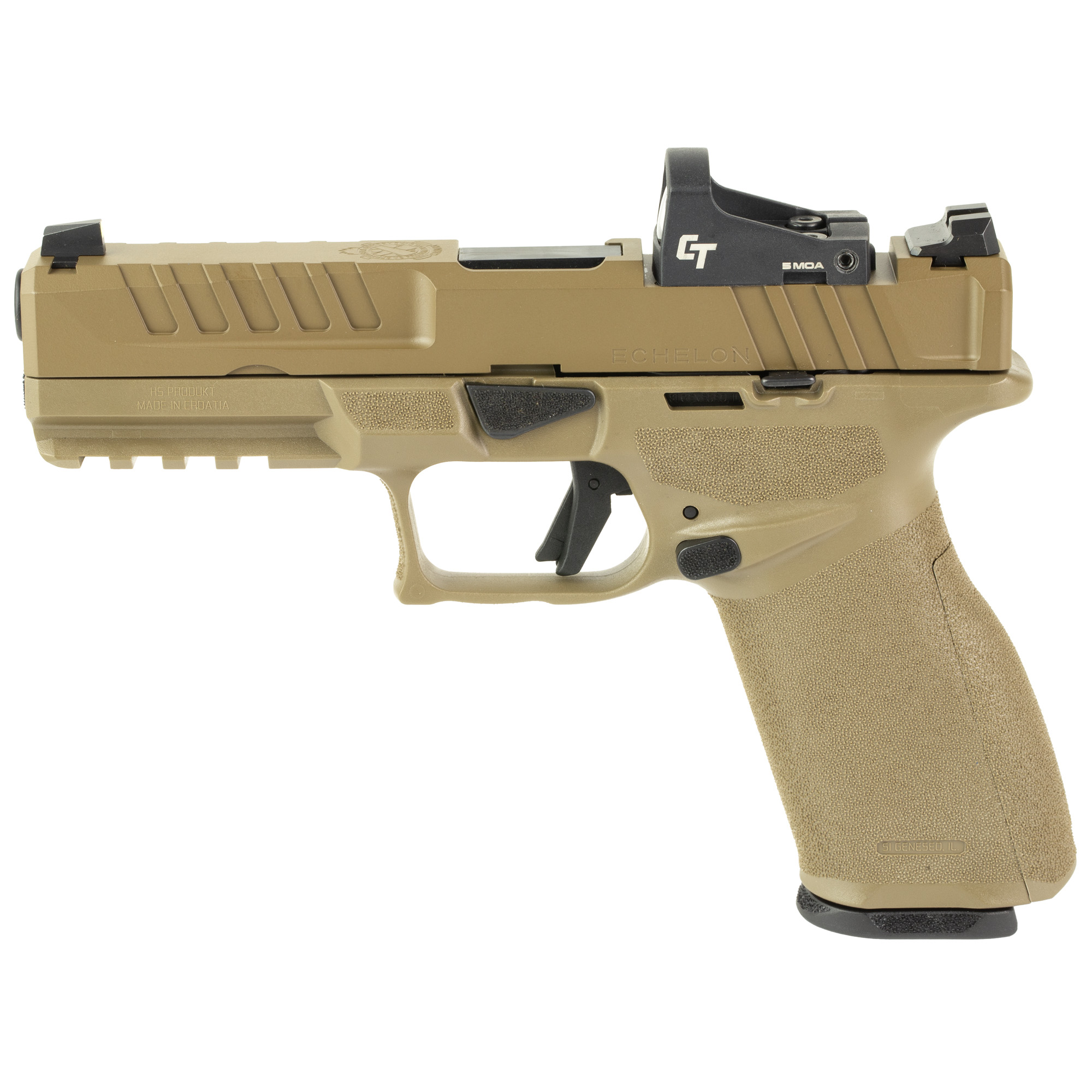 Spg Echel 9MM Fde GU25 10RD