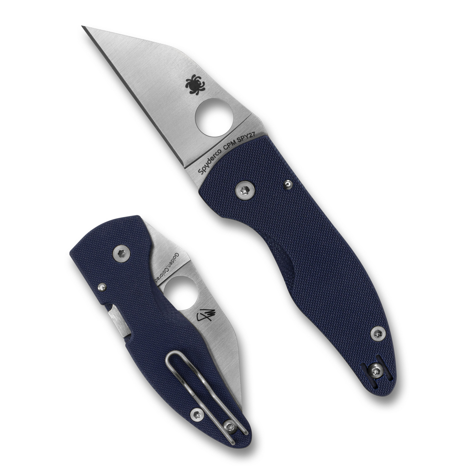 Spyderco Microjimbo G10 2.45 Folding Knife