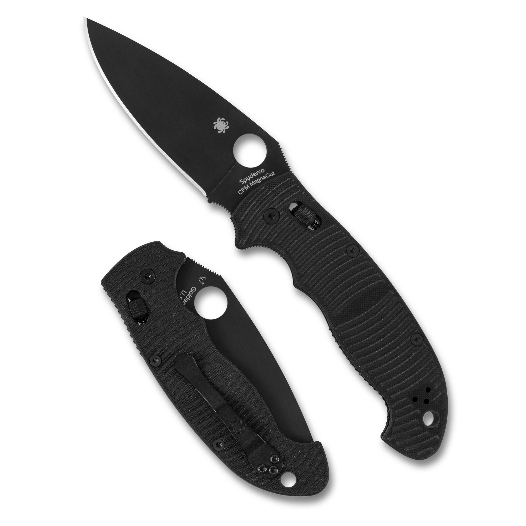 Spyderco Manix 2 Xl Salt Folding Knife 3.85 Black