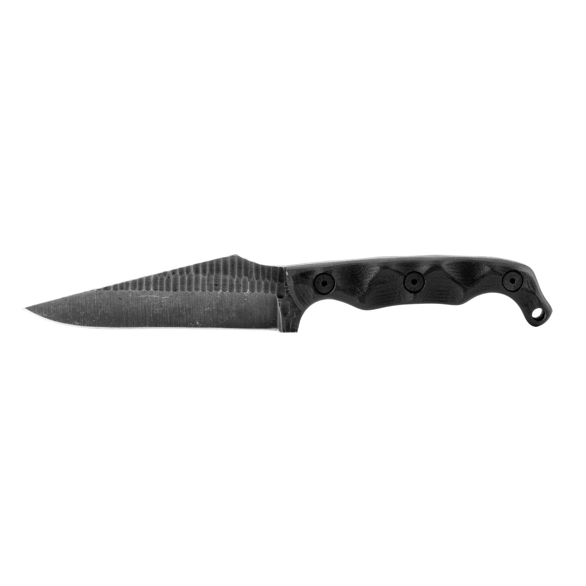 Stroup TU2 Fixed Blade Knife 4 Black G10