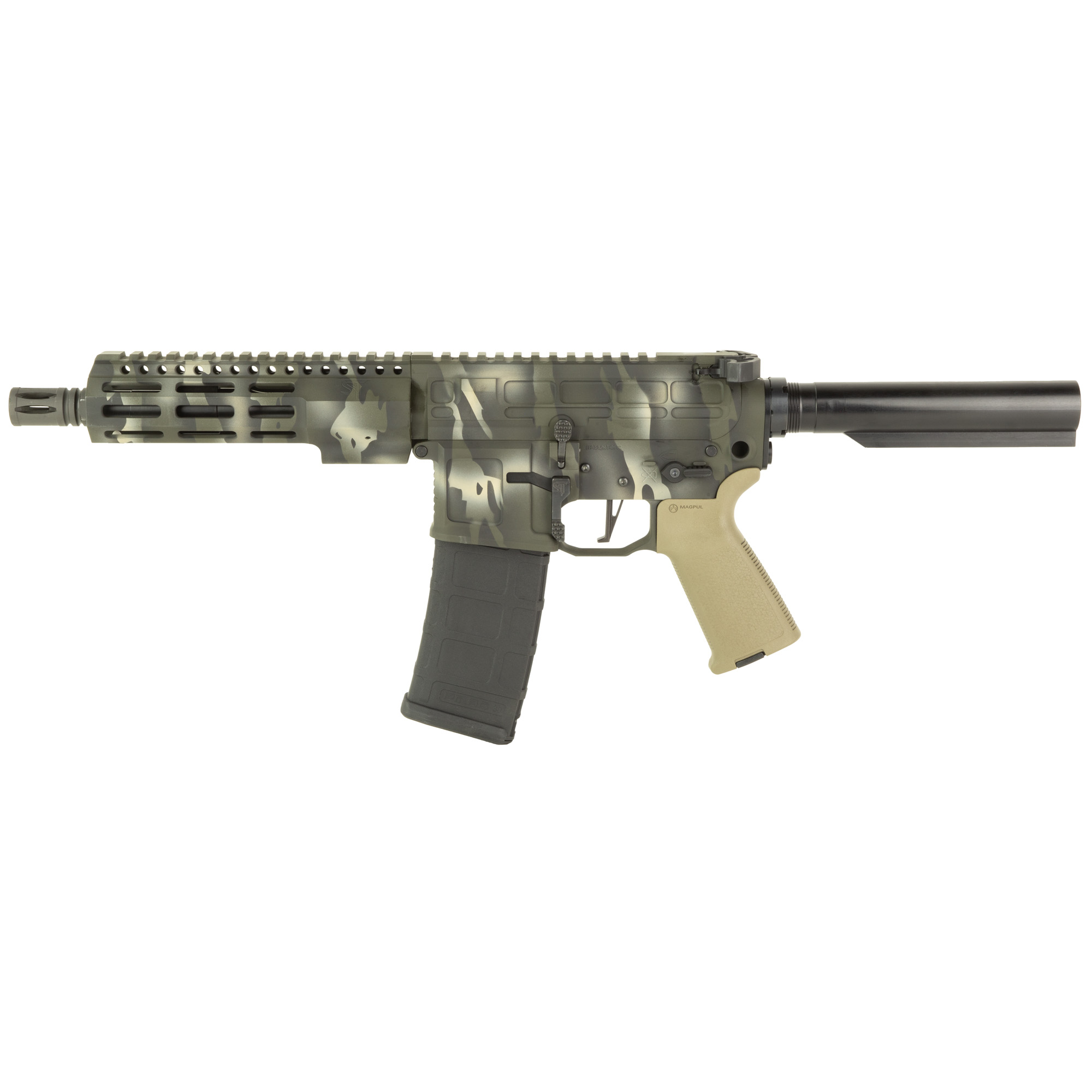 San Tan Tactical STT-15 5.56 7.5 30RD Tiger Stripe Cerakote