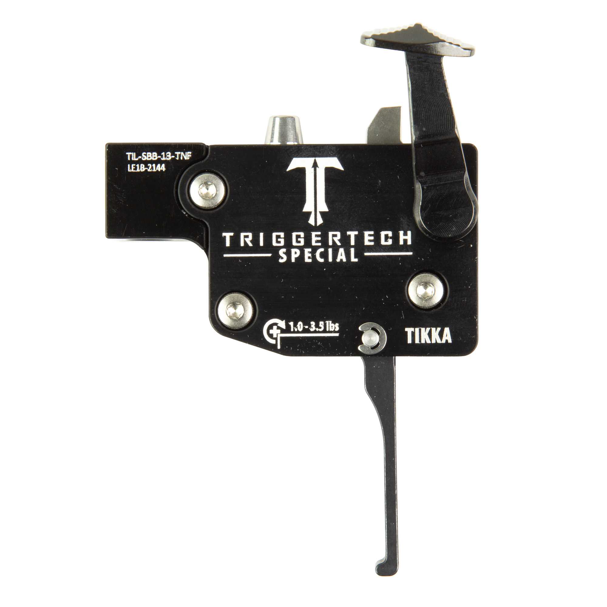 Triggertech Special Tikka Left Hand Flat Lever Black