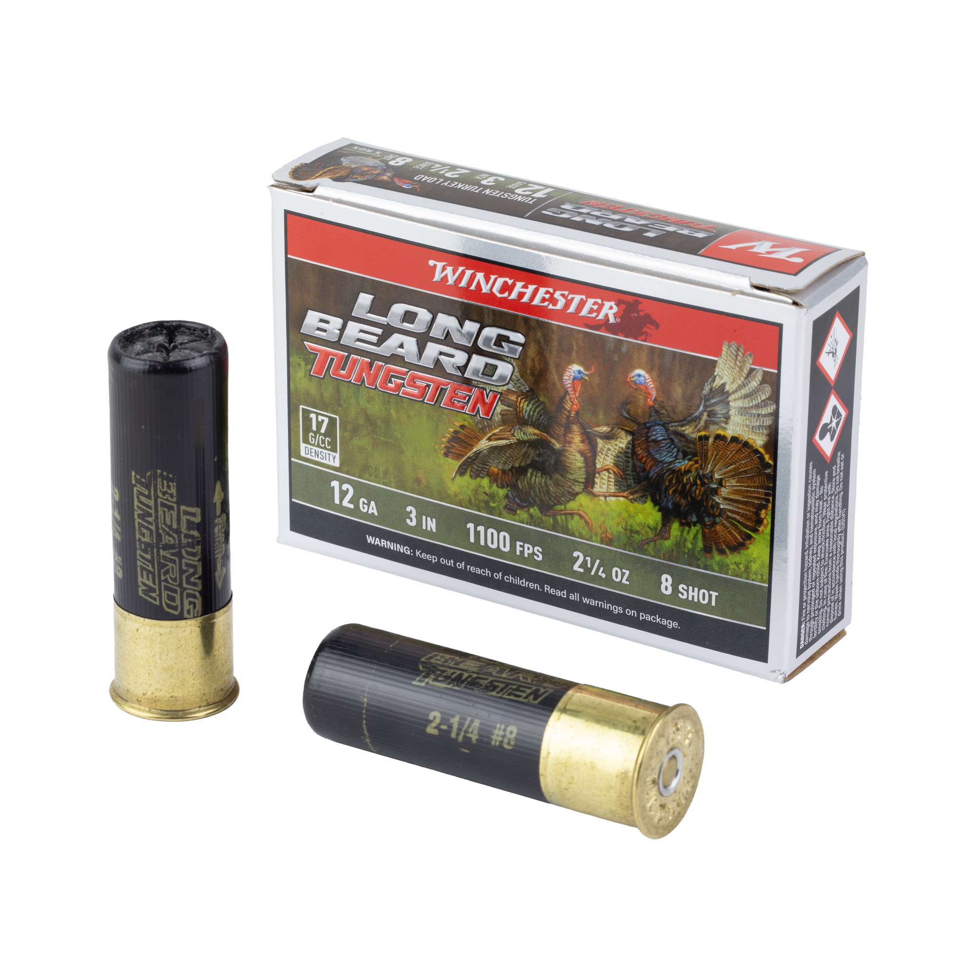 Winchester Long Beard TS17 12 Ga 3 2-1/4 Oz 8 5RD 10BX/CS