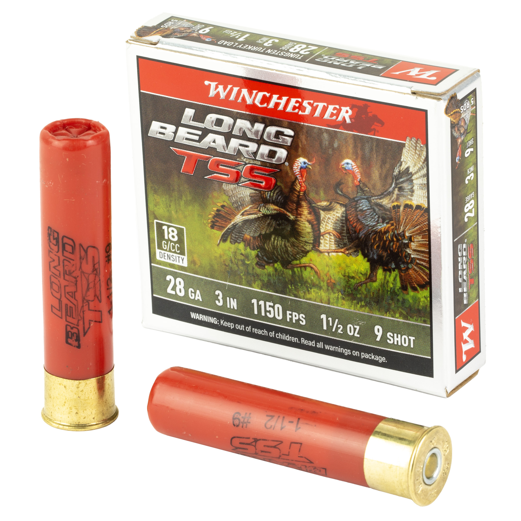 Winchester Long Beard Tss 28GA 3 9 5 Round Box