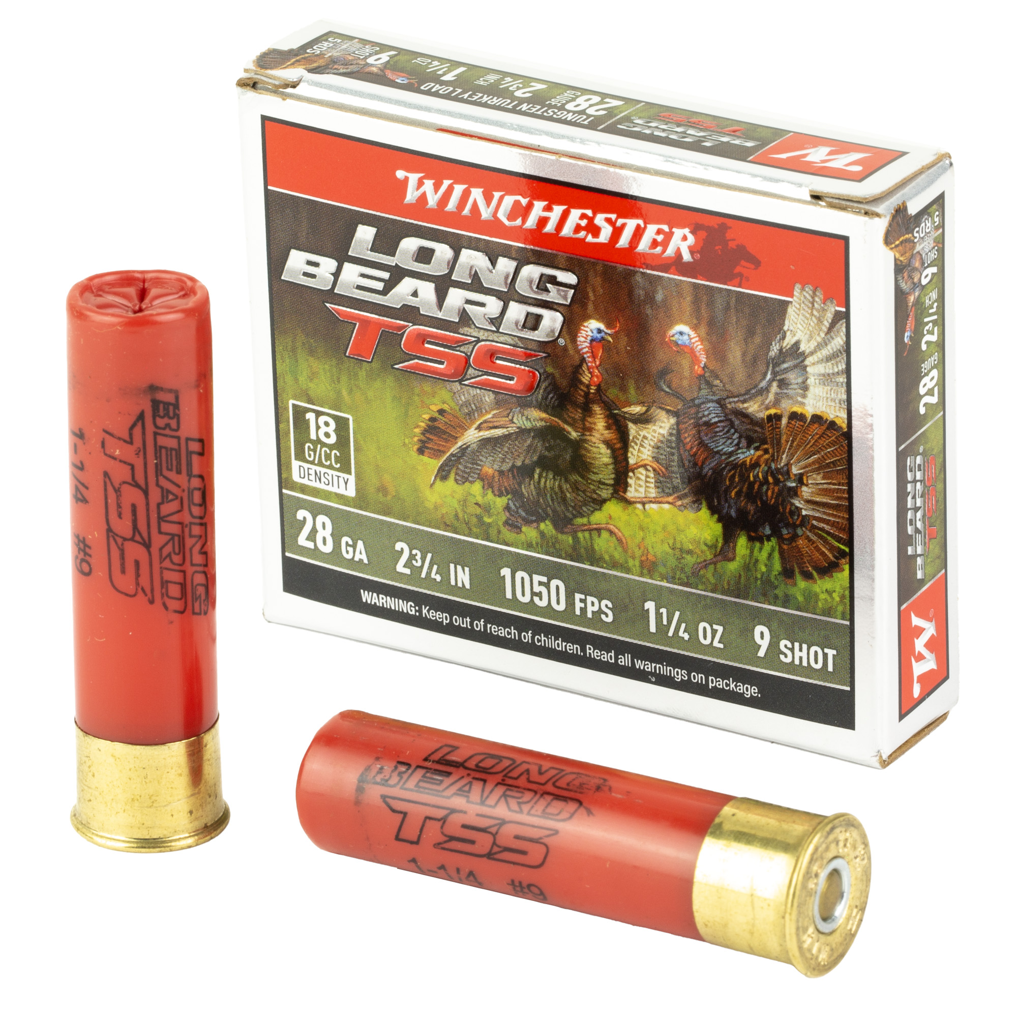 Winchester Long Beard Tss 28GA 2-3/4 9 Shot 5 Rd