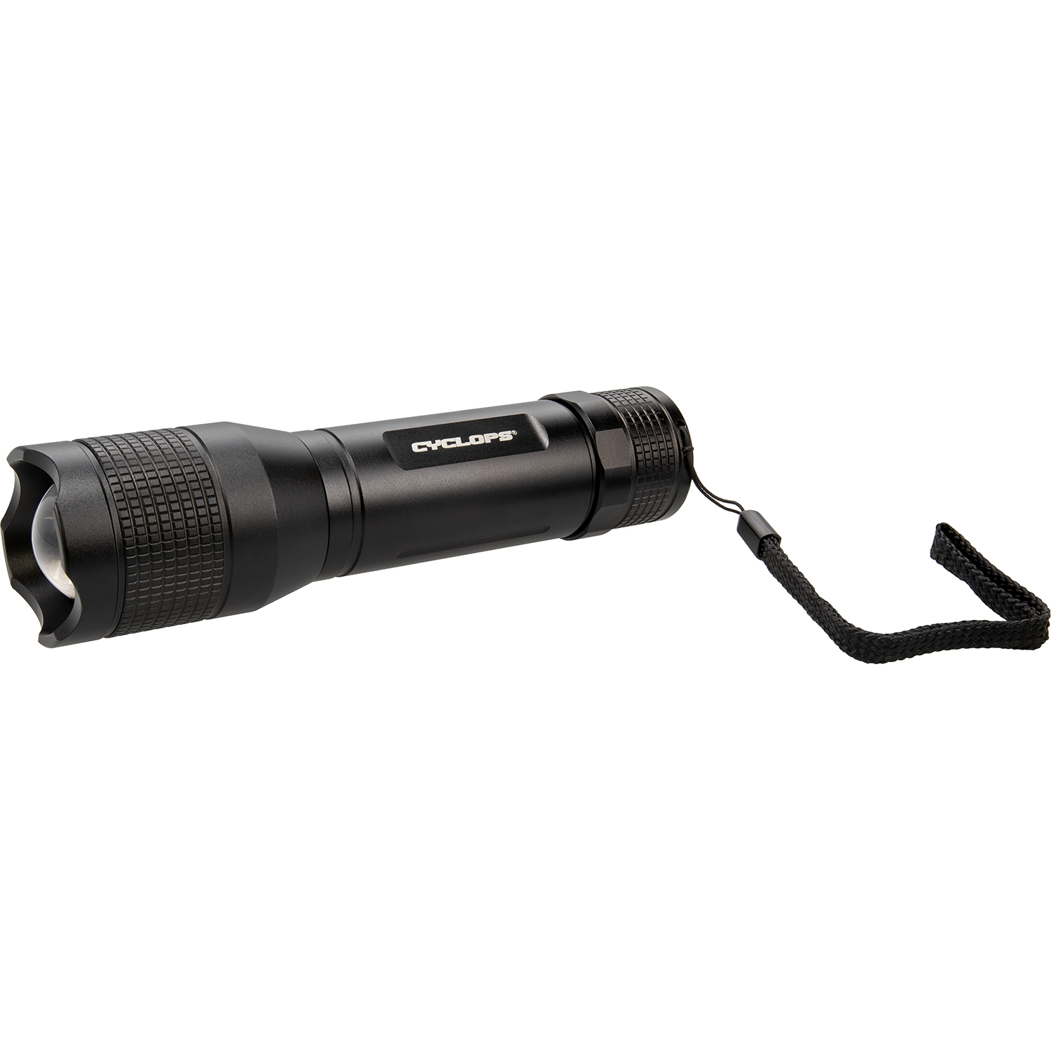 Cyclops TF1500 Tactical Flashlight 1500 Lumens Black Anodized