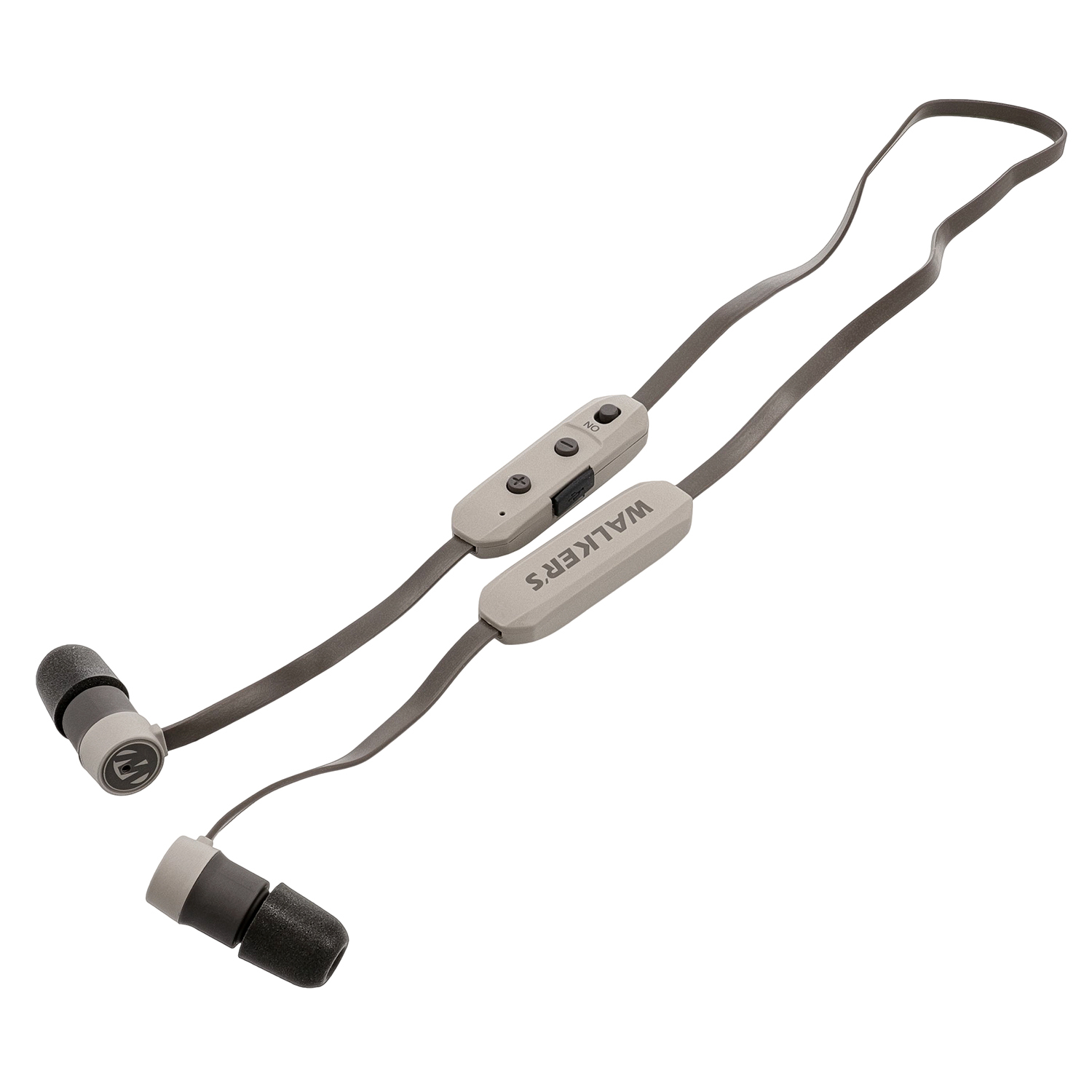 Walkers Rope Hearing Enhancer Electronic Ear Bud Neckband - Flat Dark Earth
