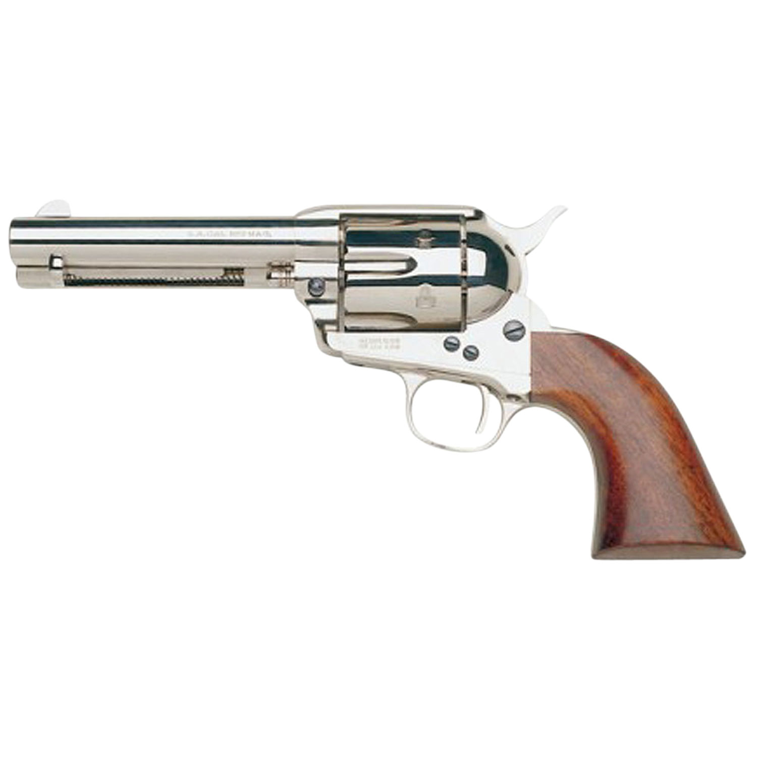 Taylors & Company 1873 Cattleman Nickel 45 Colt 6RD 4.75 Revolver