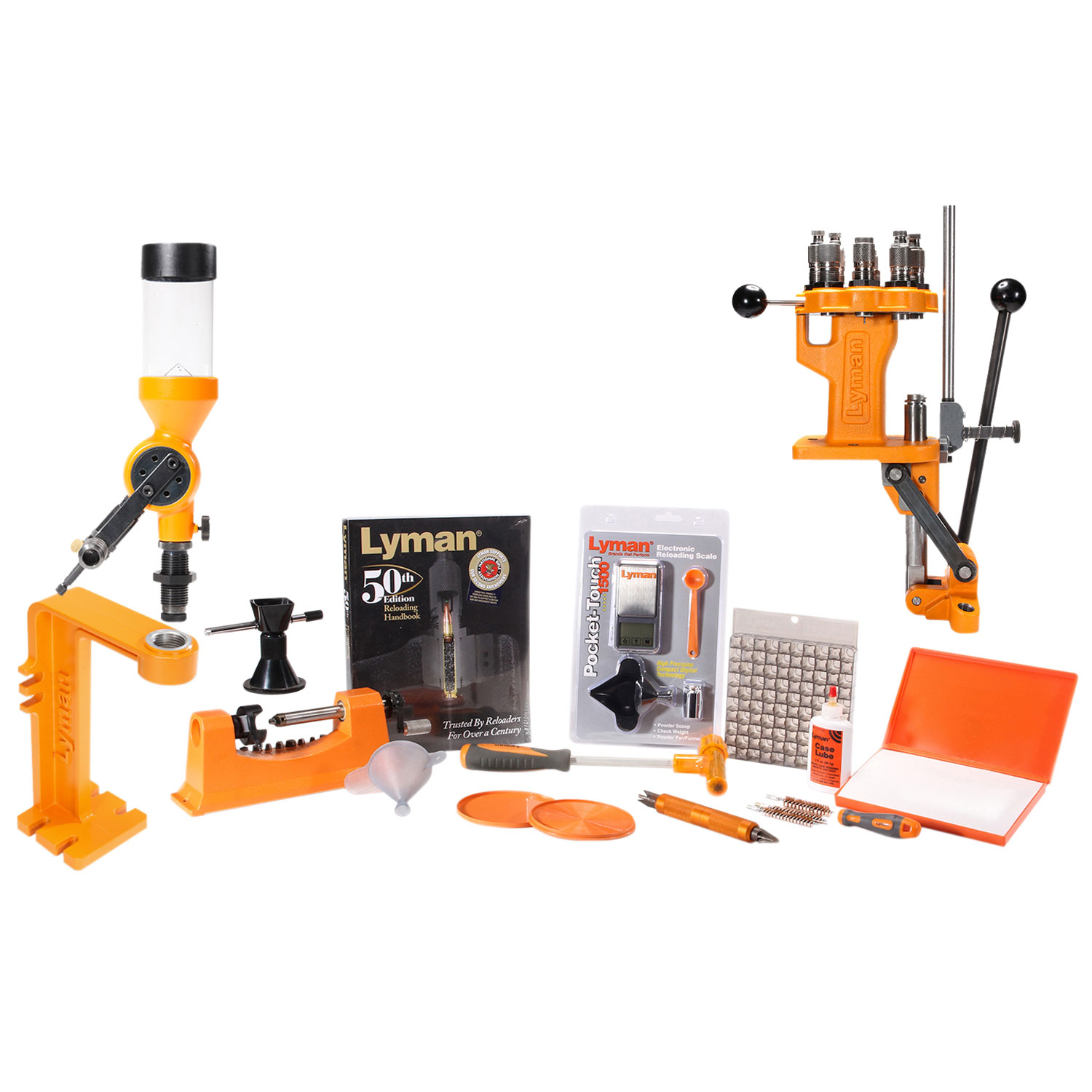 Lyman Brass Smith All-american 8 Station Turret Reloading Kit