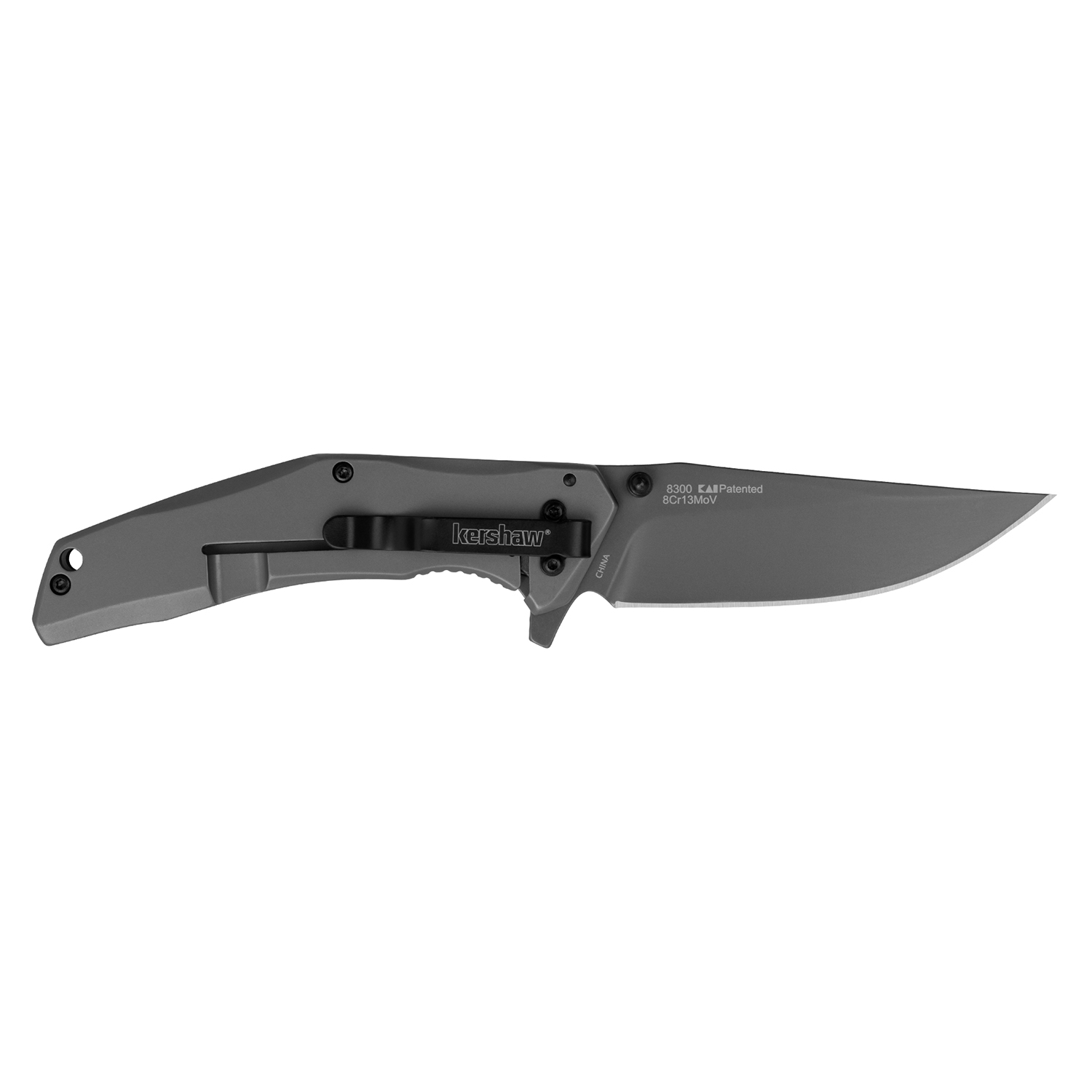 Kershaw Duojet 3.25 Folding Knife With Gray Ticn Coating