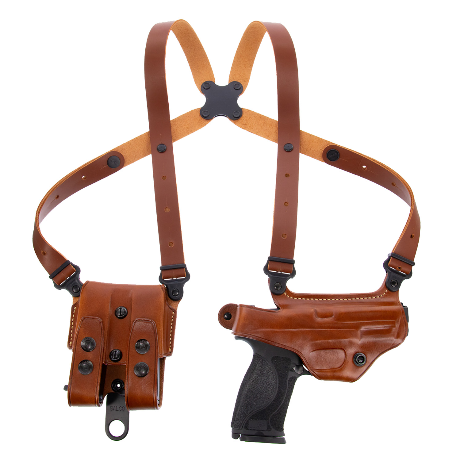 Galco MC820 Miami Classic Shoulder Holster System Tan