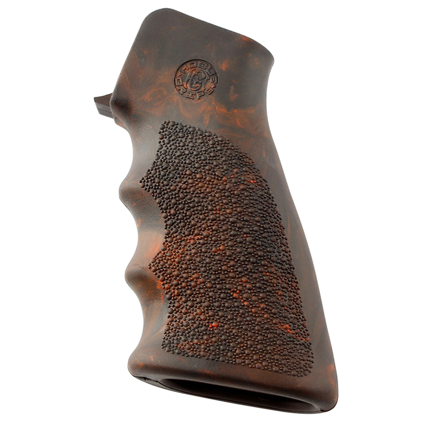 Hogue 15016 AR15 Overmolded Grip Red Lava