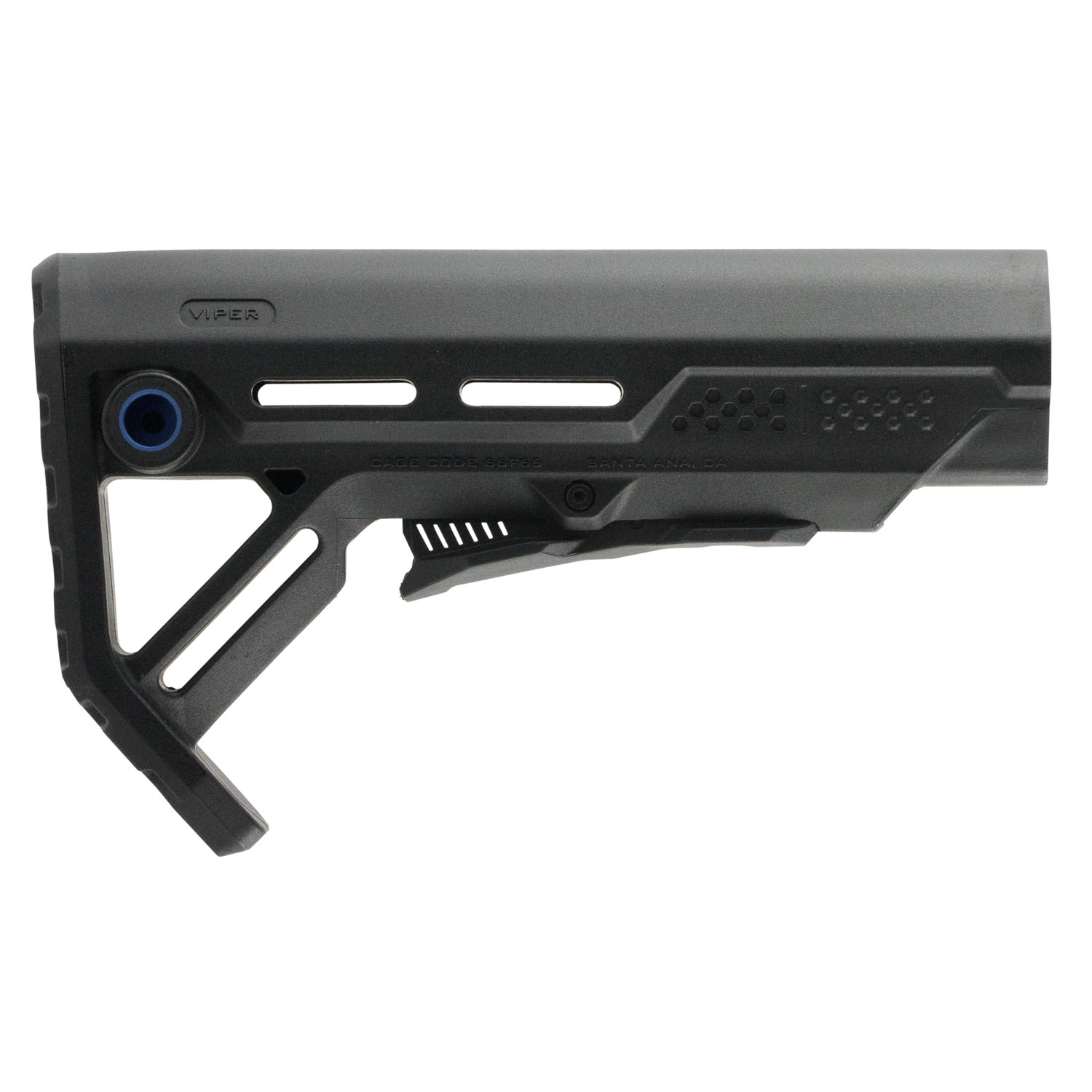 Strike Industries MOD1 Stock Mil-spec Black/blue for AR-15, M16