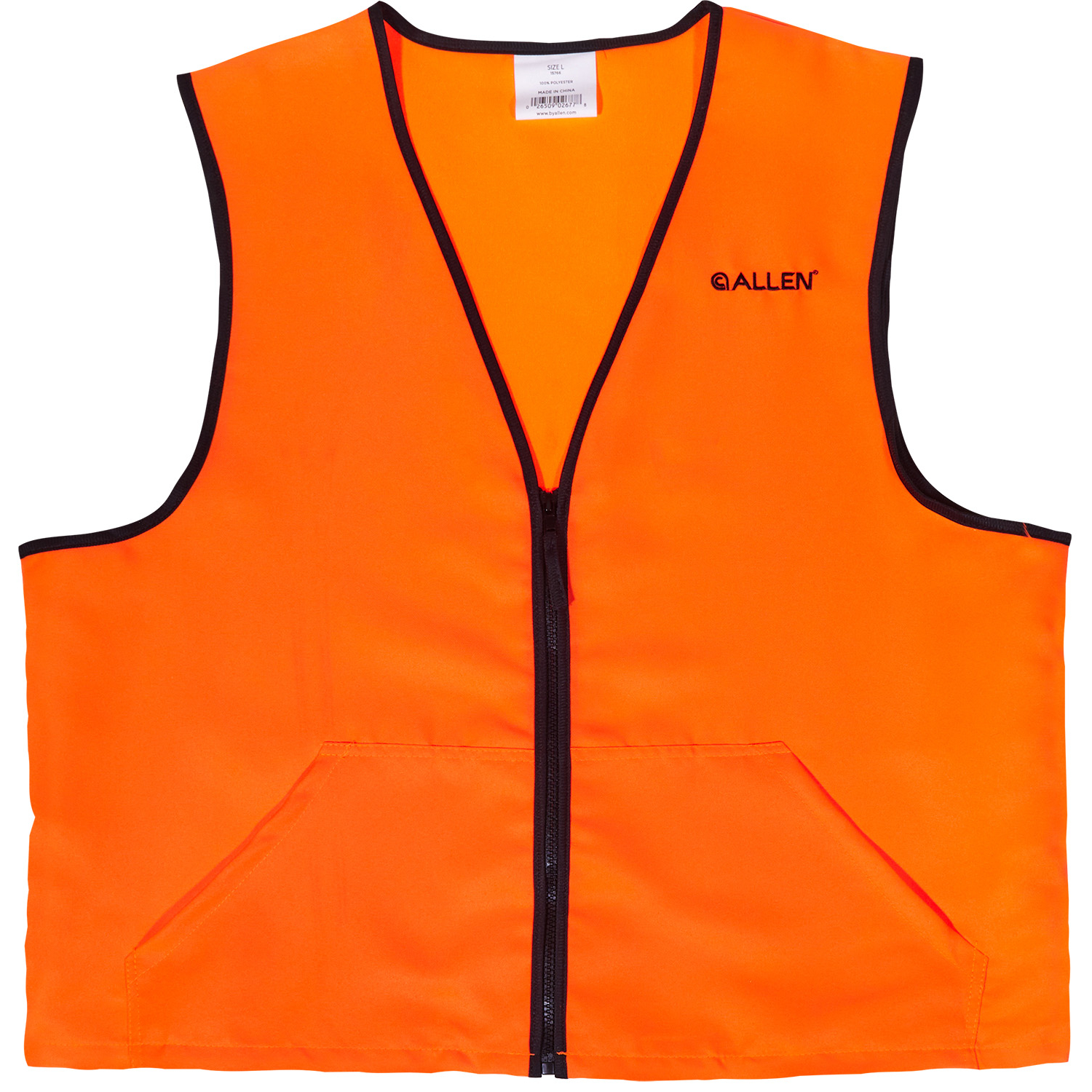 Allen Deluxe Blaze Orange Hunting Vest Large