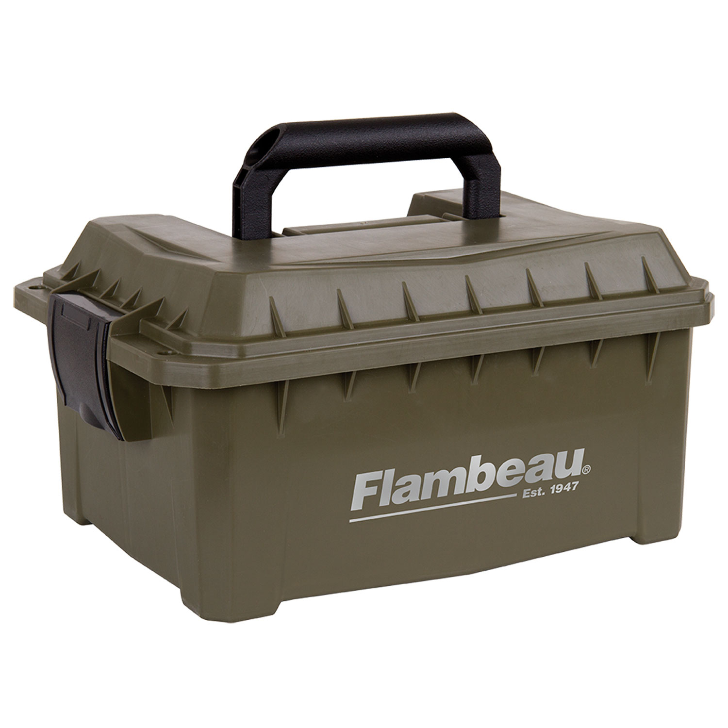 Flambeau Shotshell Ammo Can 12/20 Gauge Tan 4 Boxes