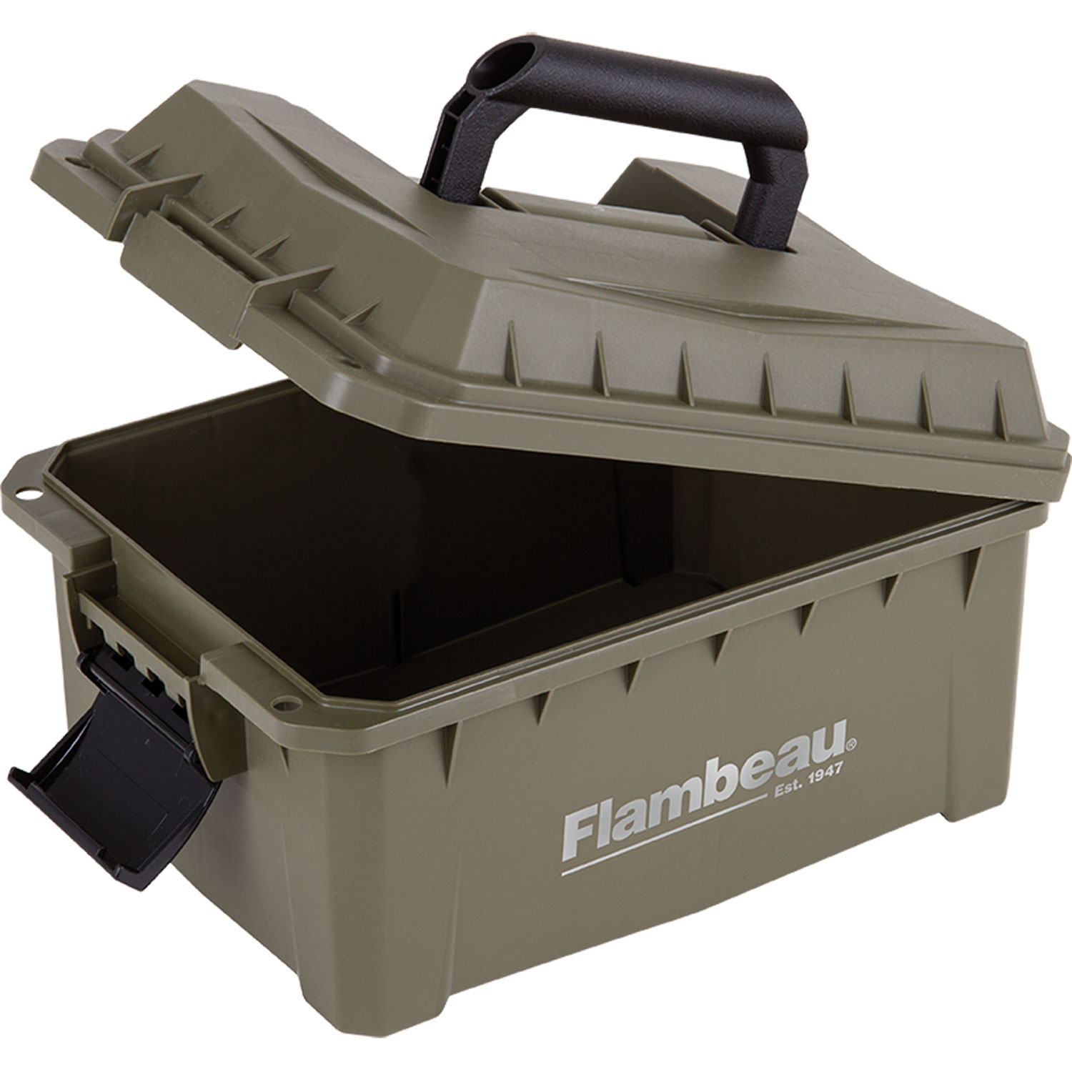 Flambeau Shotshell Ammo Can 12/20 Gauge Tan 4 Boxes - Image 2