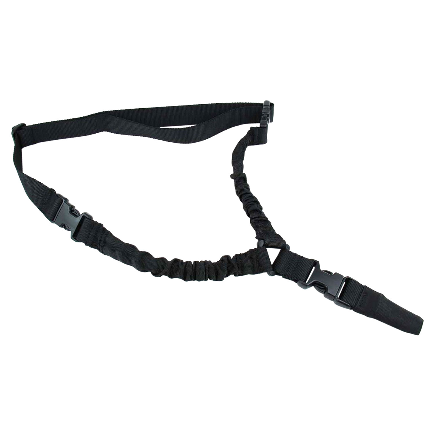Tacfire SL002B One Point Bungee Sling Black 30-40