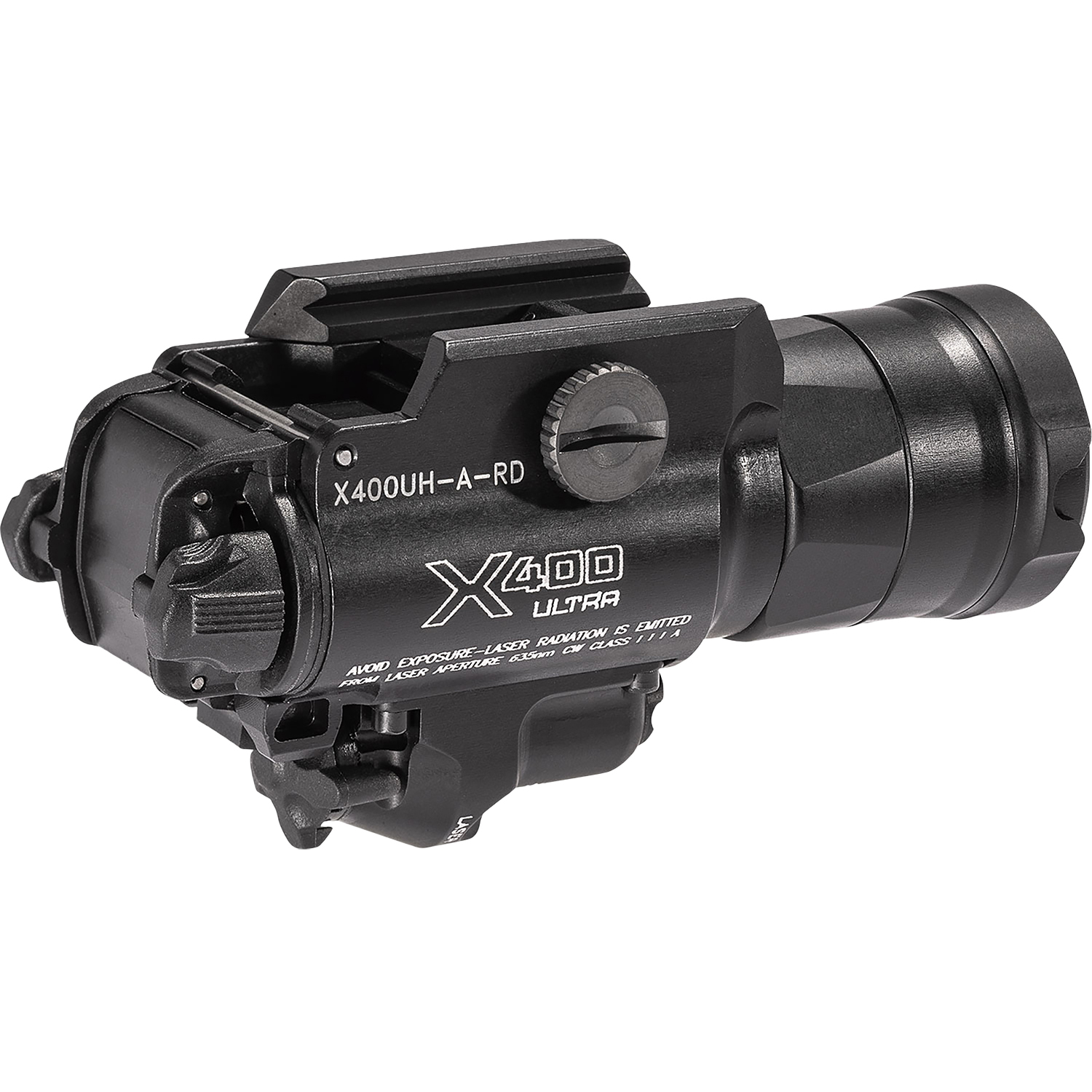 Surefire X400UH-A-RD Ultra Masterfire 1000 Lumens Red Laser Light