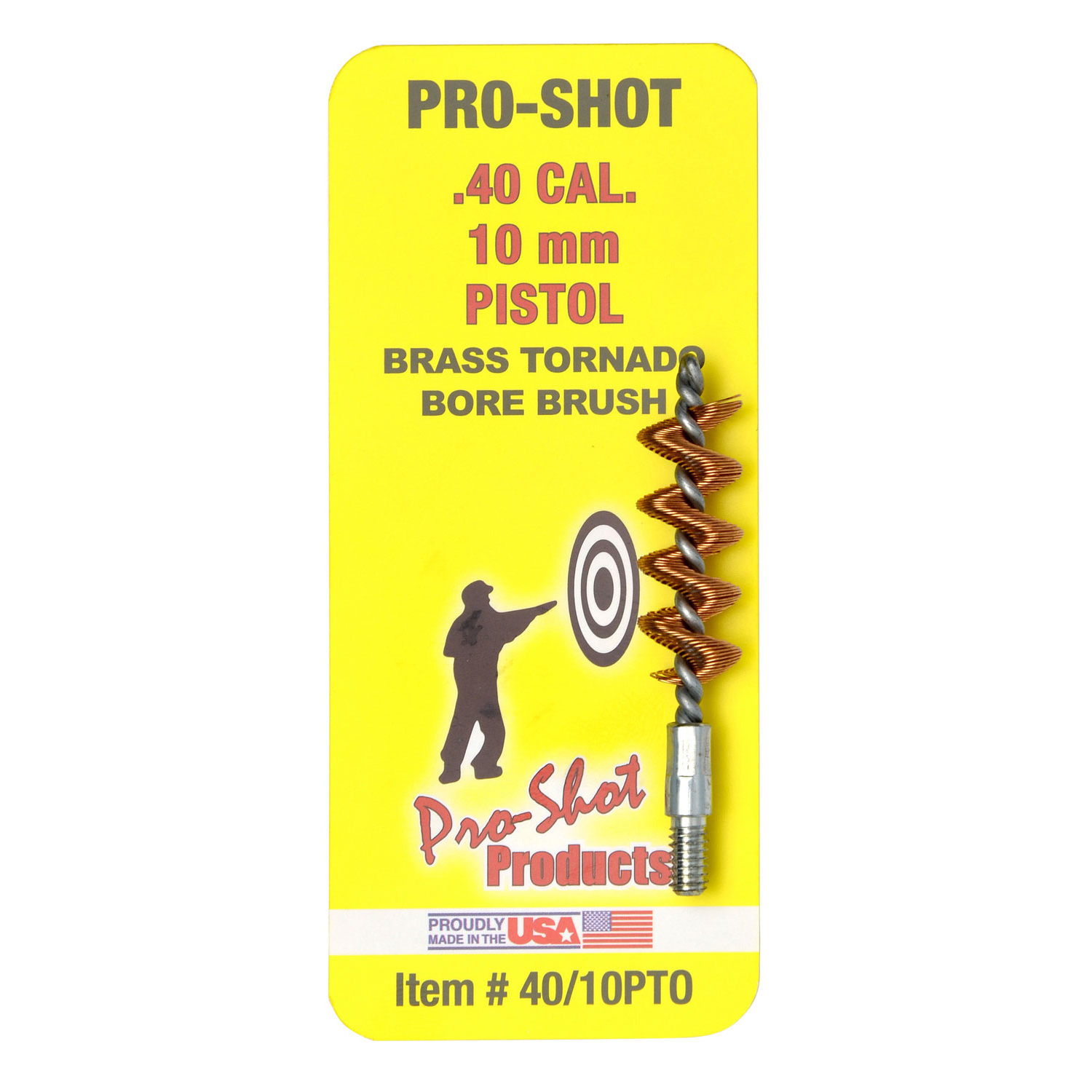 Proshot Tornado Bore Brush .40/10MM Pistol