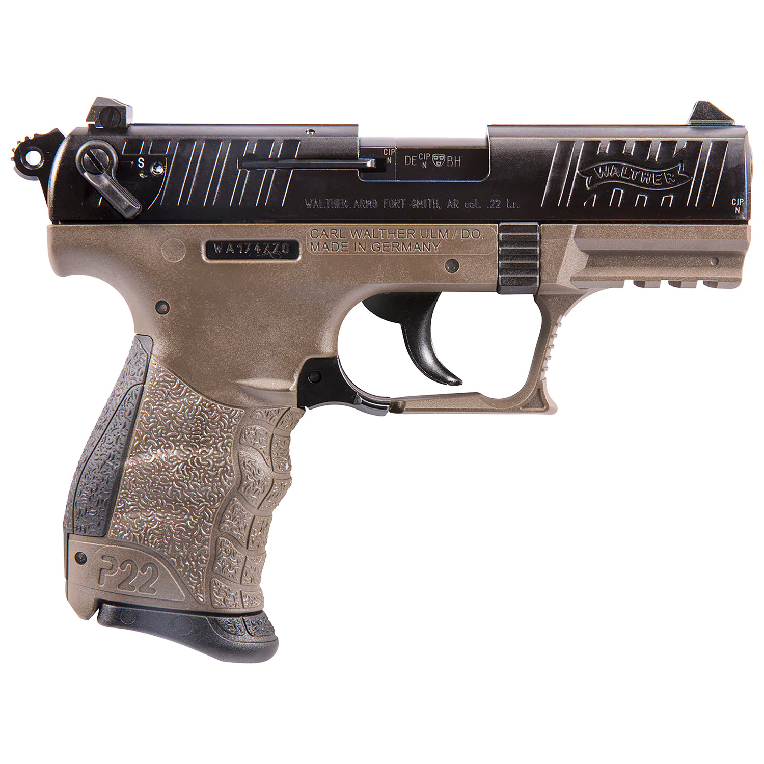 Wai P22 22LR Da Pst 34B/DE Ca