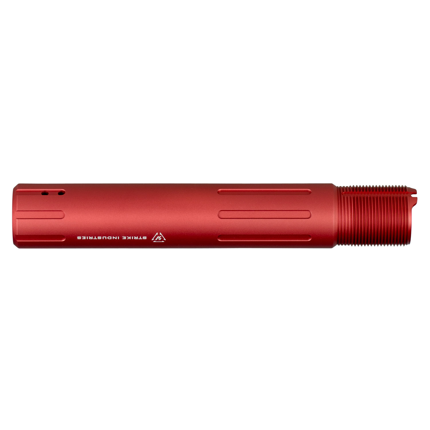 Strike Industries Ar Carbine Buffer Tube Red Anodized Aluminum