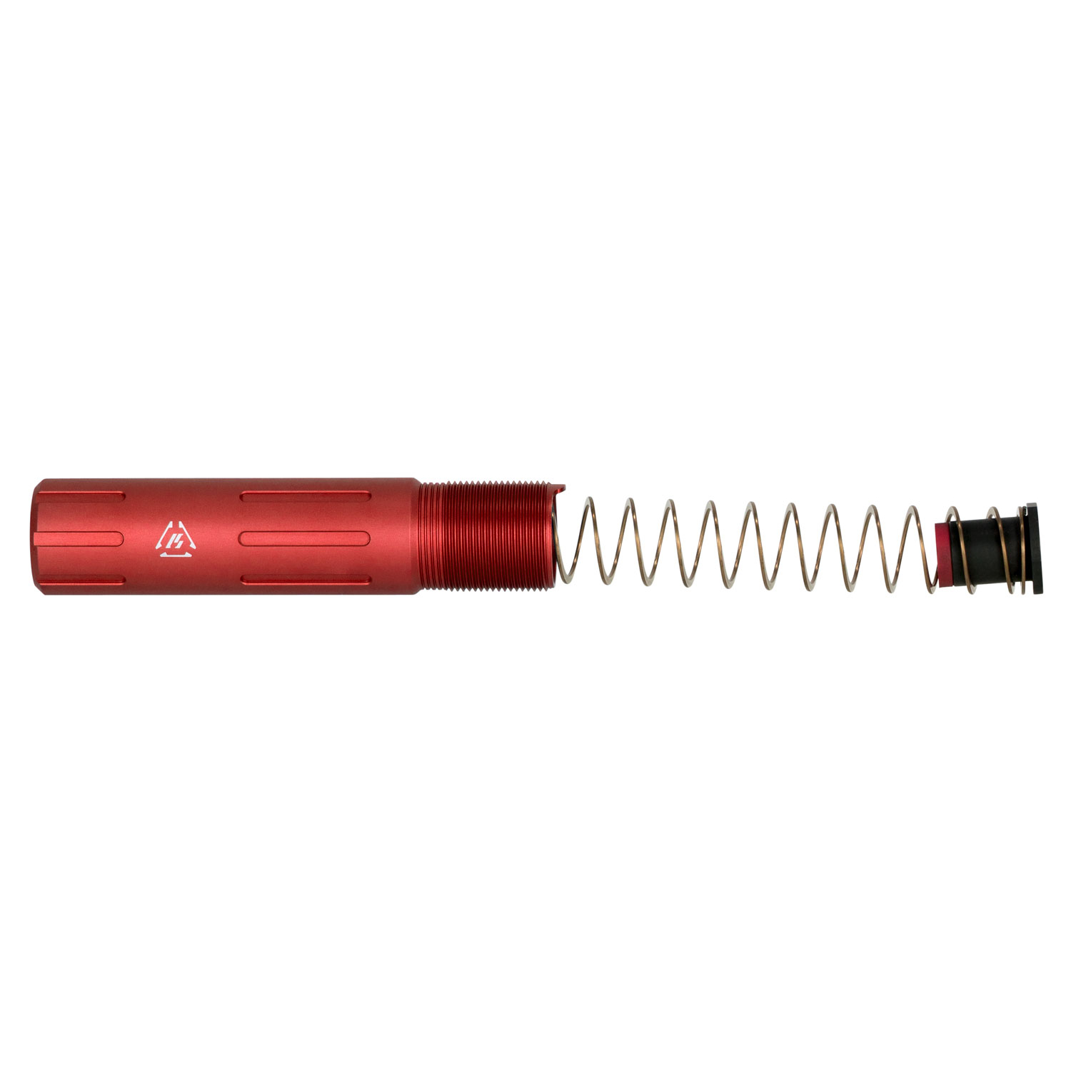 Strike Industries Ar Pistol Buffer Tube Red Anodized Aluminum