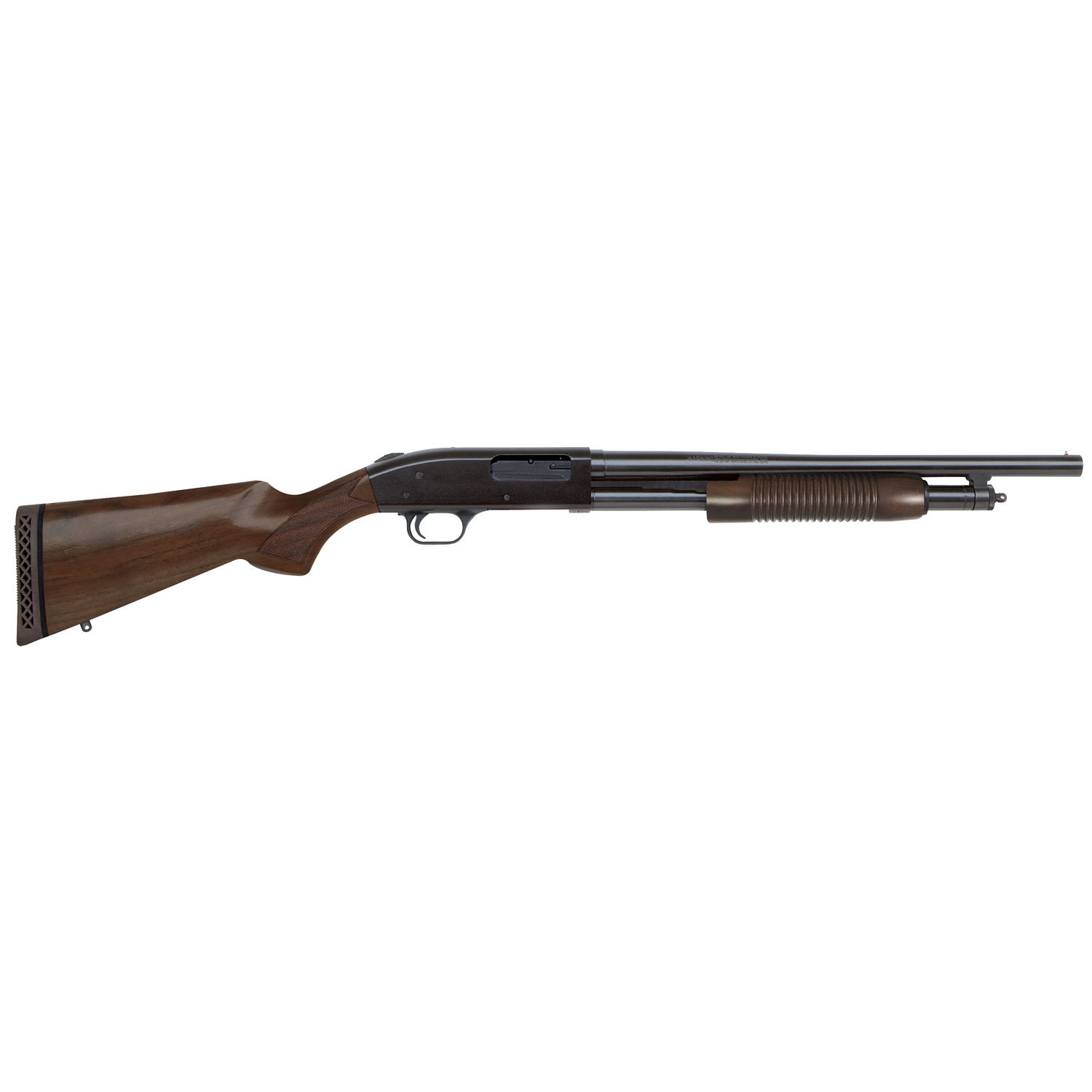 Mossberg 500 Retrograde 12GA 5+1 18.5 Blued Walnut