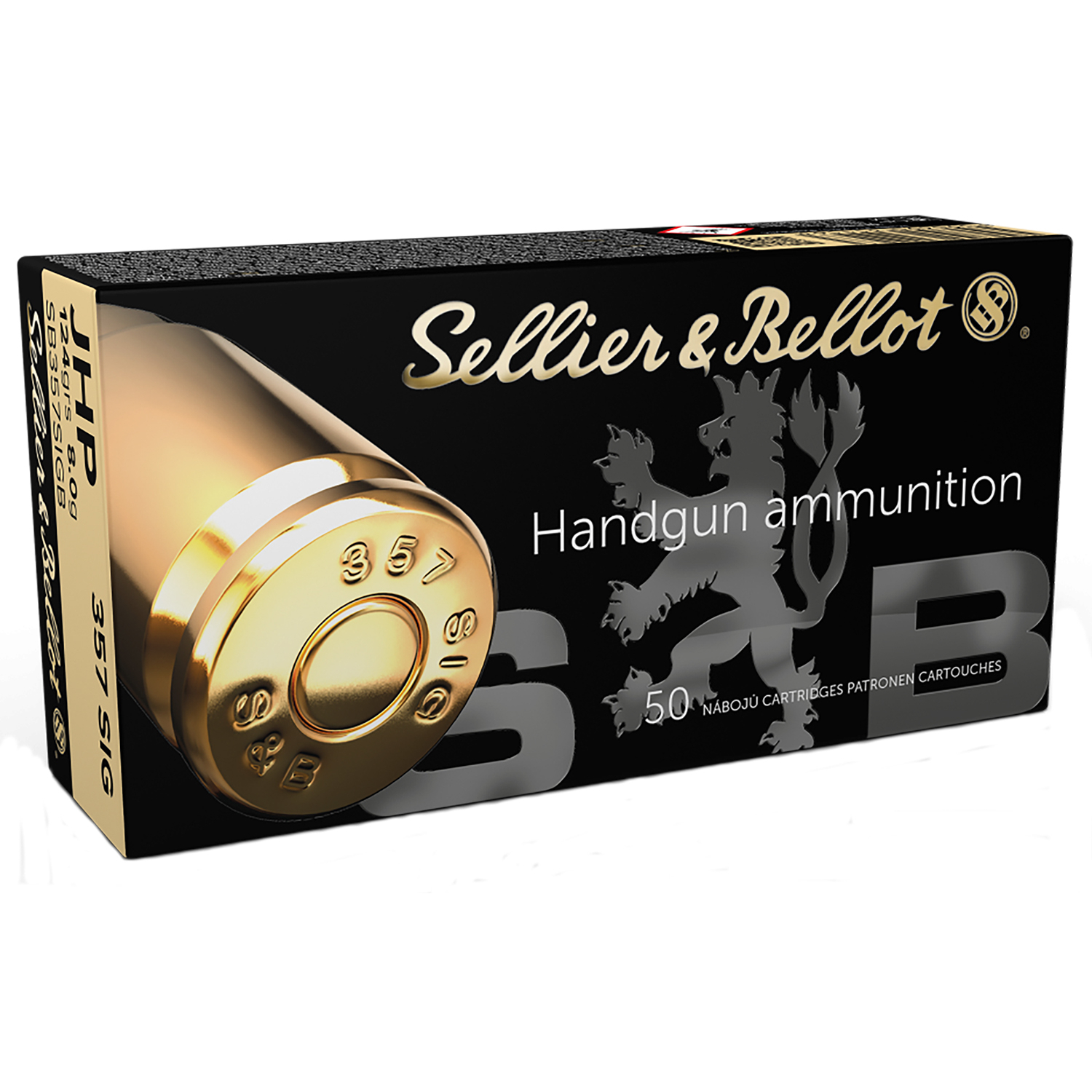 S&b SB357SIGB 357SIG 124 Jhp 50/20