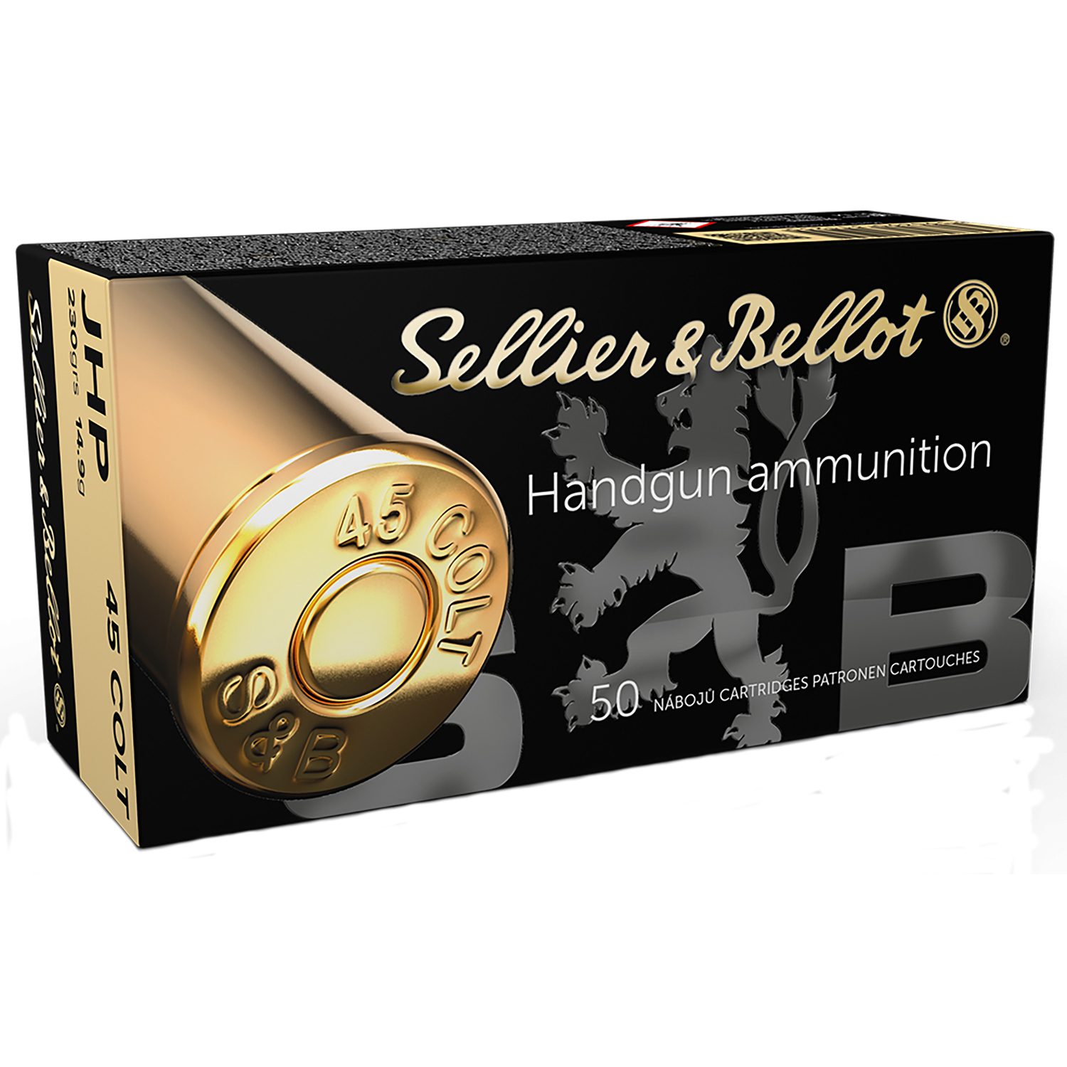 S&b SB45F 45 Colt 230 Jhp 50/12