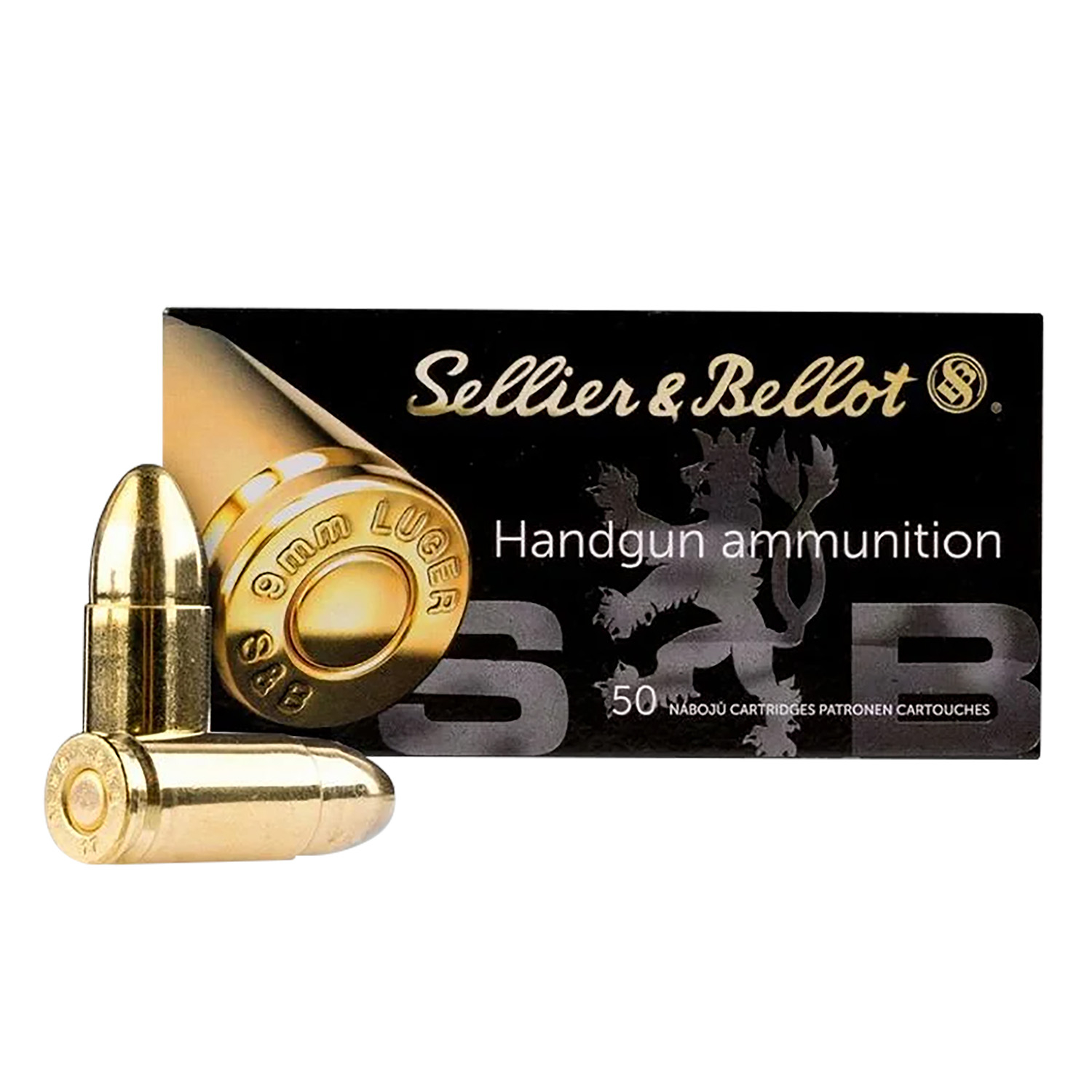 S&b SB9NATO 9MM 124GR Full Metal Jacket 50/20