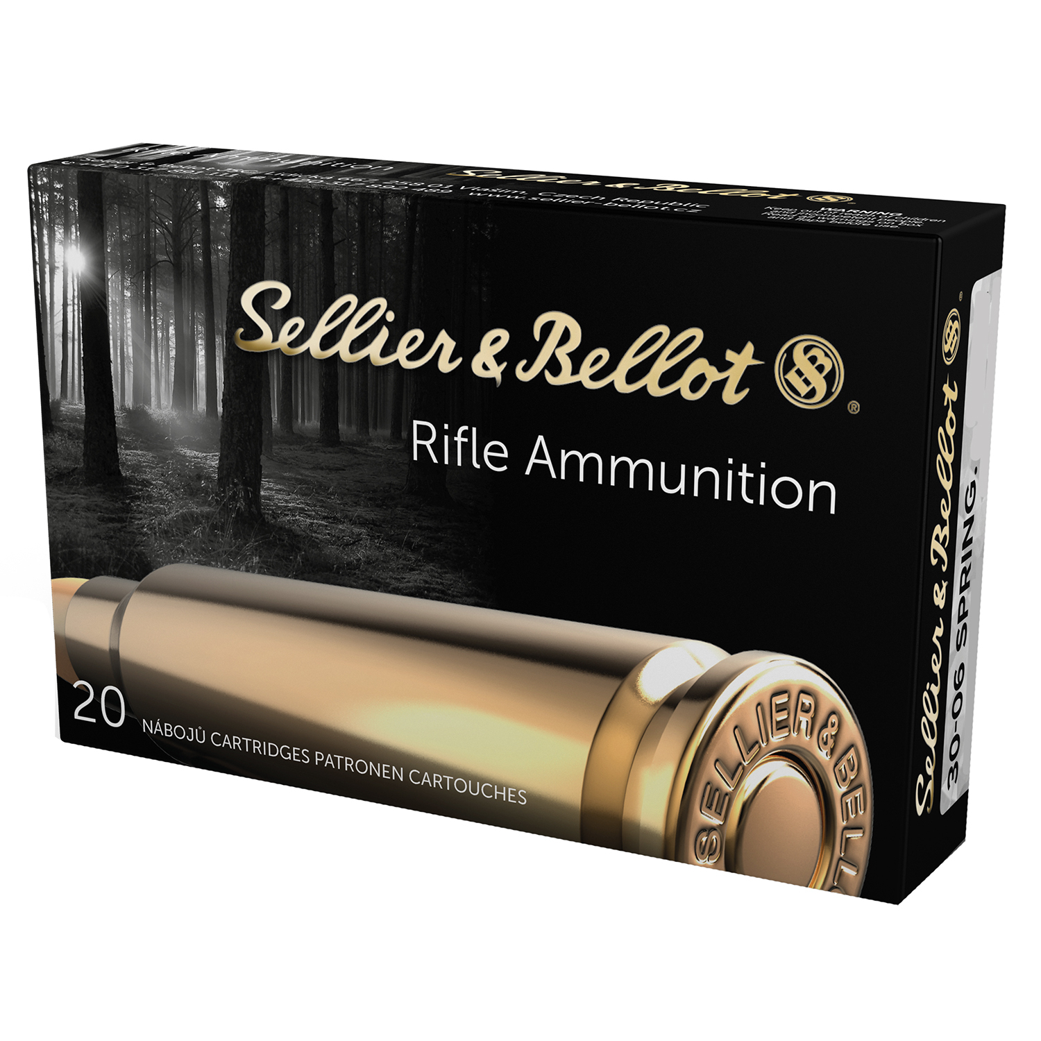 Sellier & Bellot SB3006F 30-06 Springfield 147GR Fmj 20/20