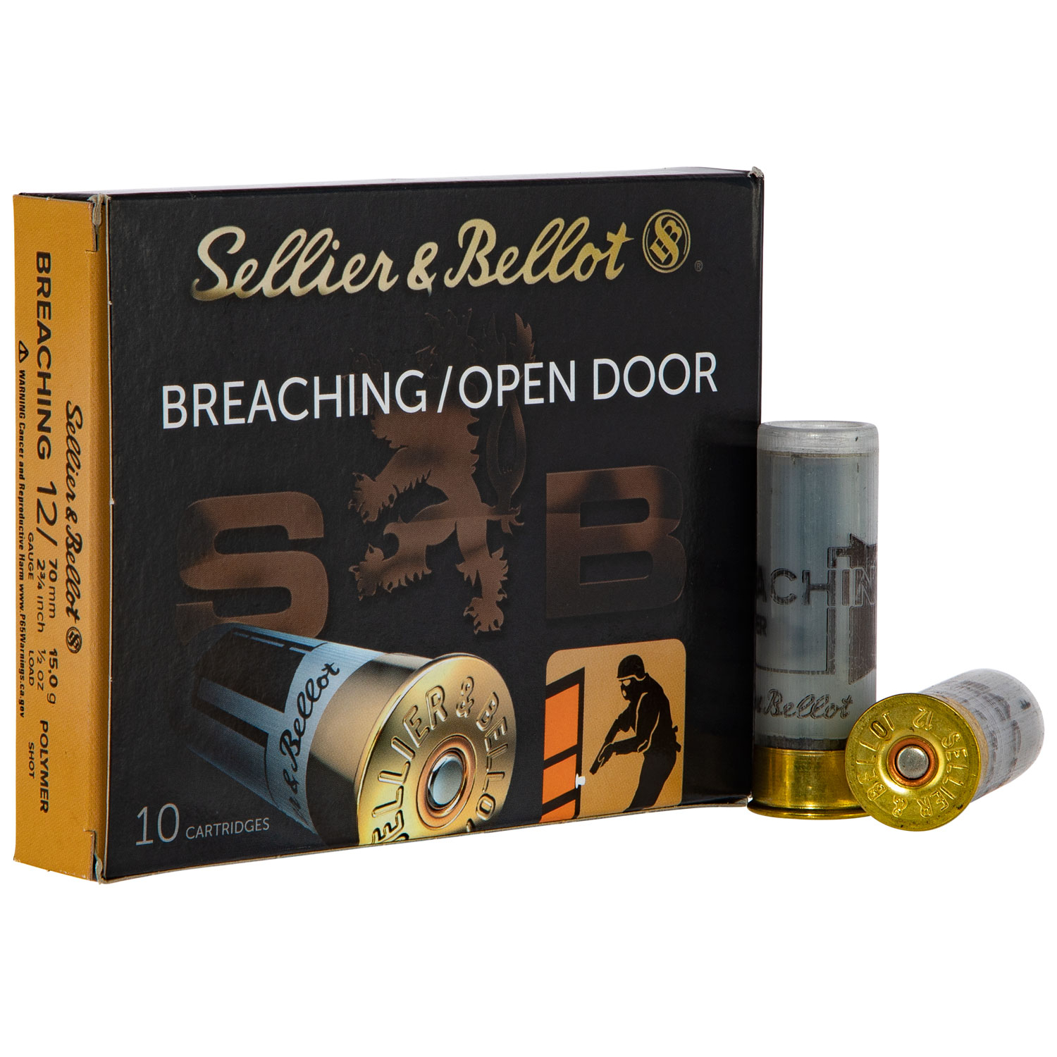 Sellier & Bellot SB12BR 12GA Breaching 1/2OZ 10/25