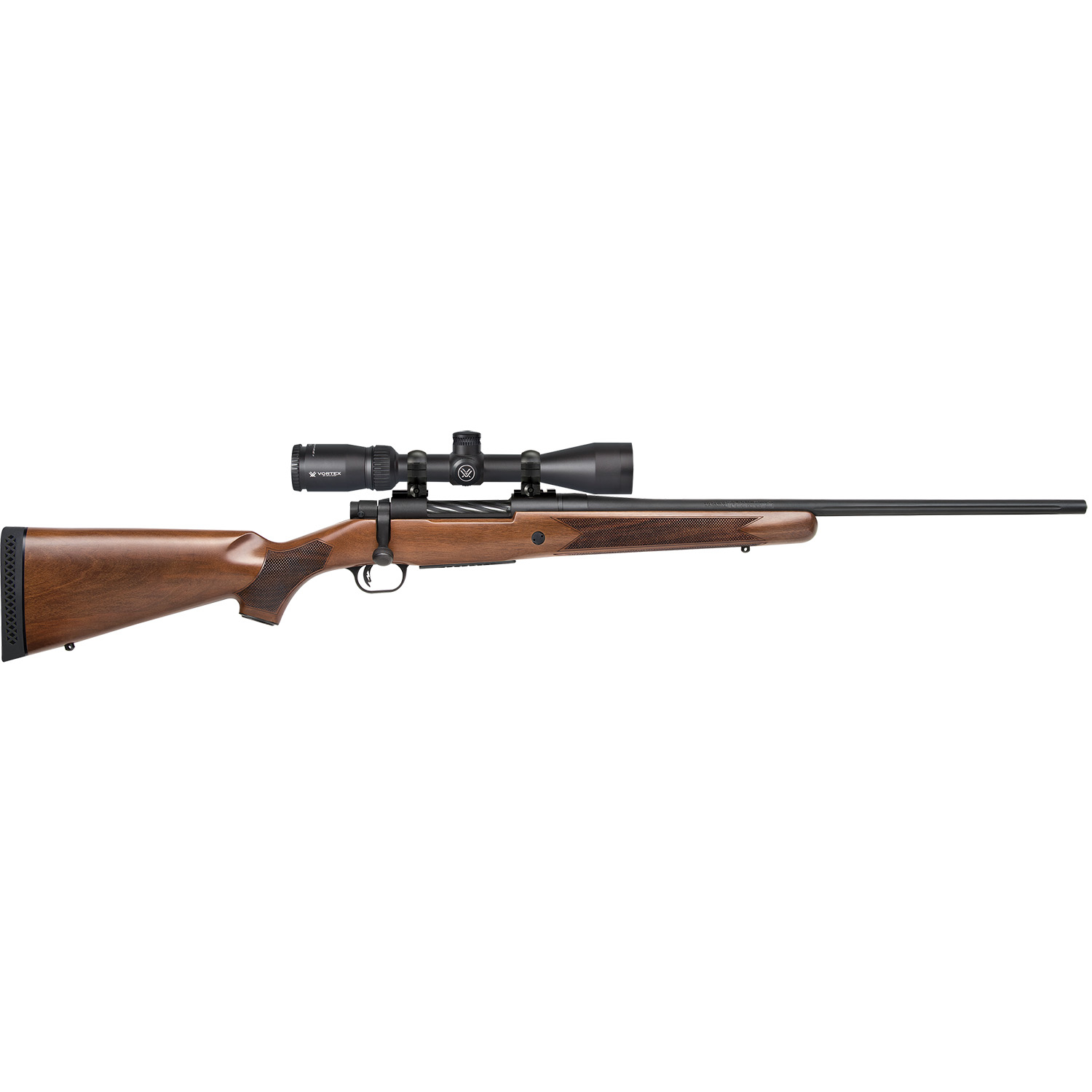 Mossberg Patriot 30-06 5+1 22 Fluted Barrel Walnut With Vortex Scope