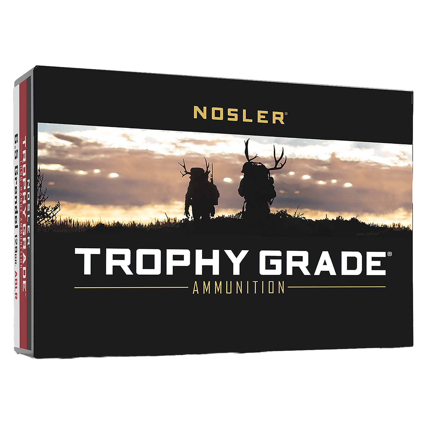 Nosler Trophy Grade Long Range 6.5MM Grendel 129GR 20 Rd.