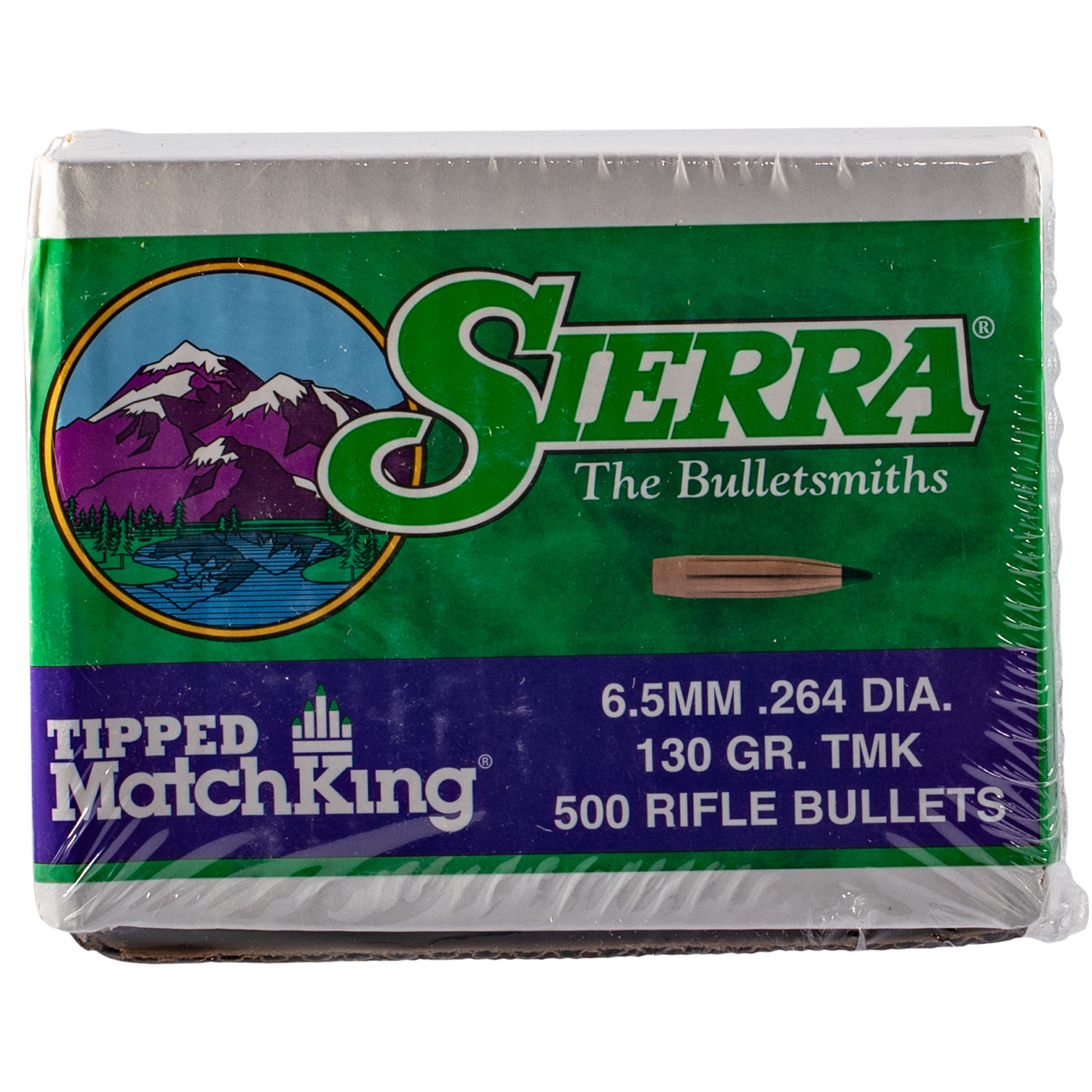 Sierra 7430C 6.5MM .264 130 Gr Tipped Matchking 500 Rounds