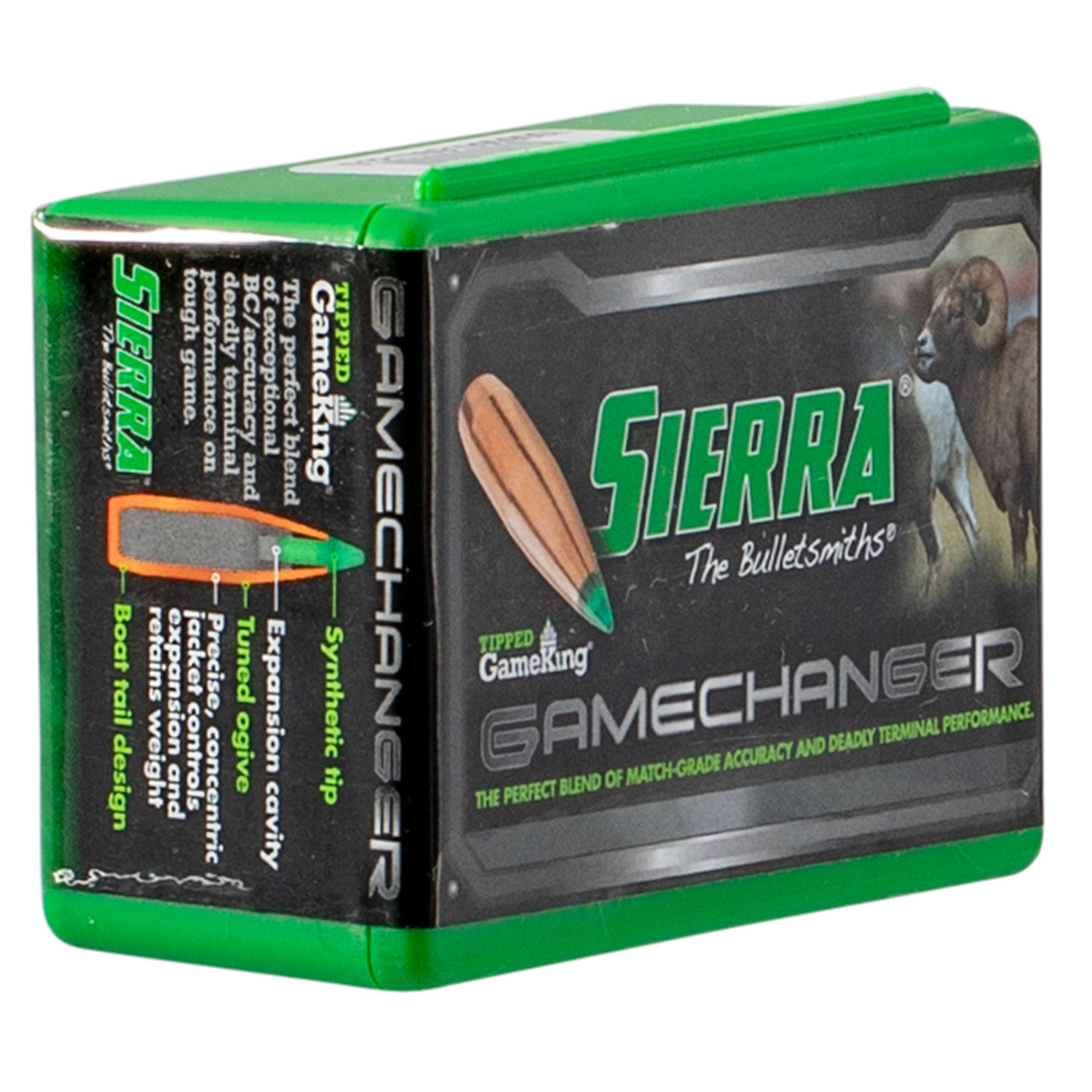 Sierra 4440T Tipped Gameking .270 Cal 140 Gr 50 Count - Image 2