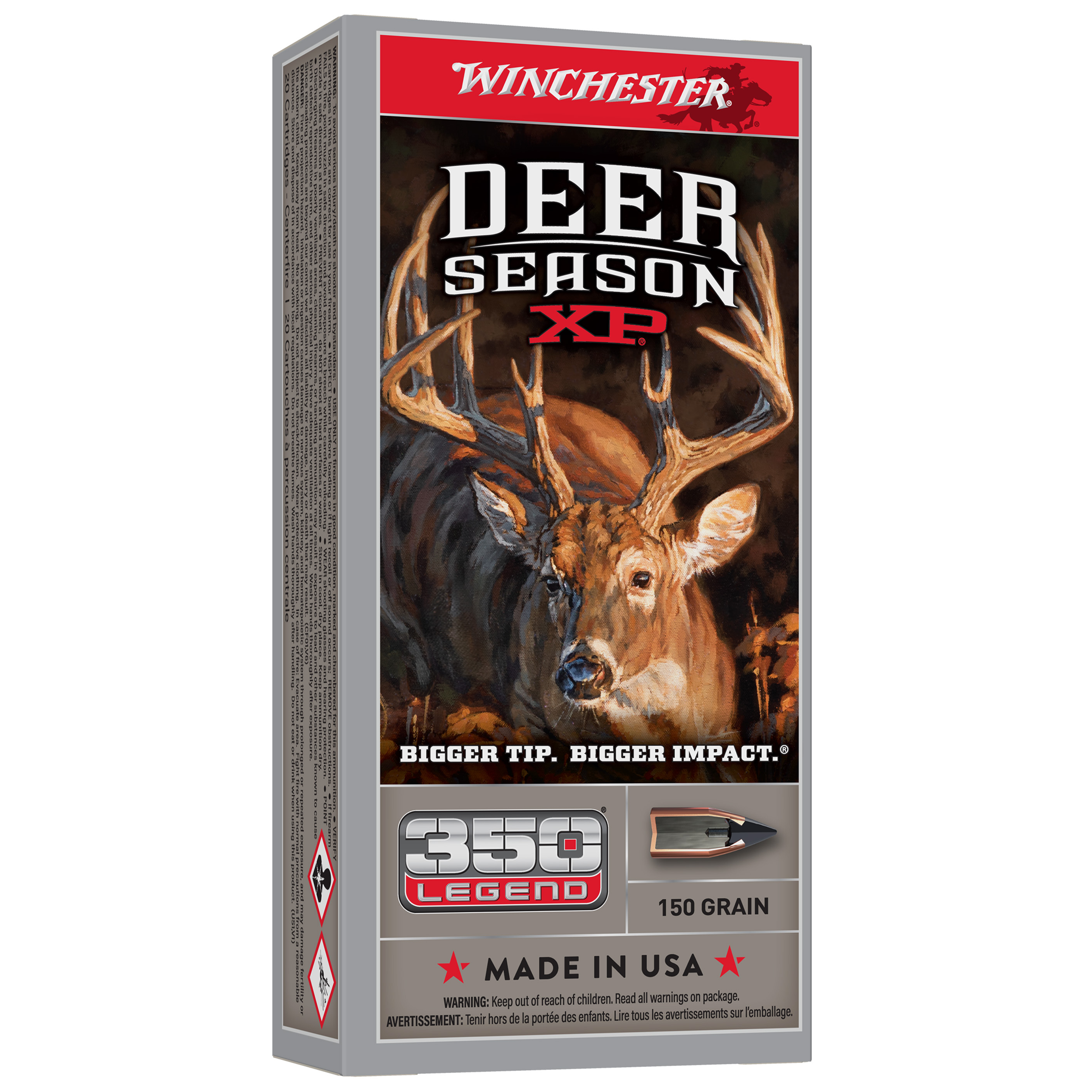 Winchester Deer Season Xp 350 Legend 150GR Extreme Point 20RD