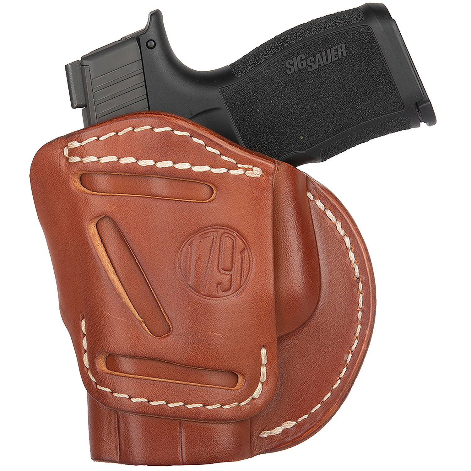1791 Gunleather 4 Way Holster Size 3 Classic Brown Right Hand